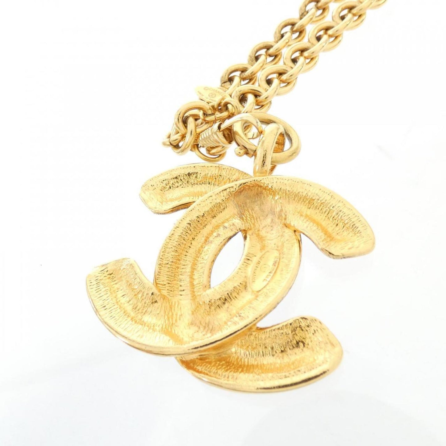 Chanel Coco Mark, Gold, Metal, necklace