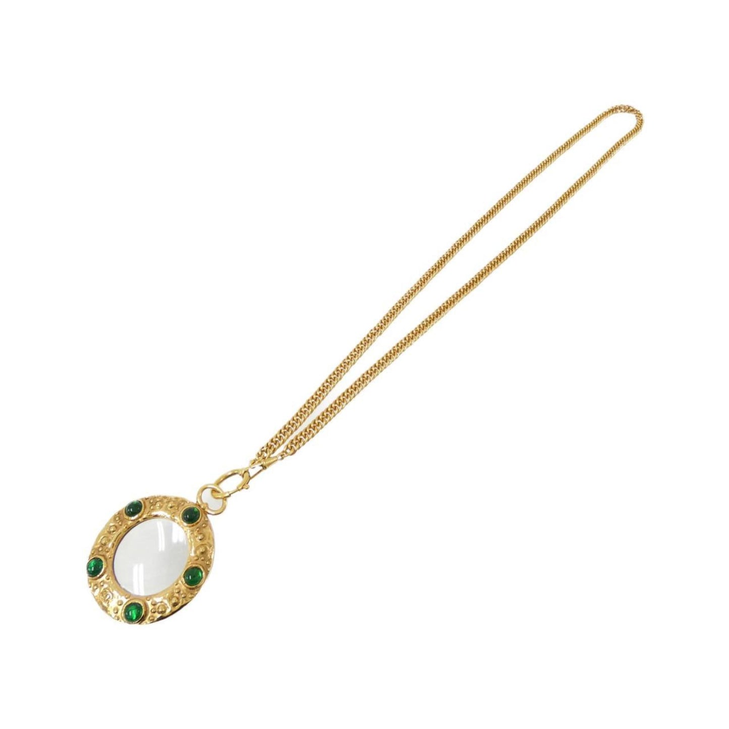 Chanel Gripoix, Gold, Gold Plated, necklace