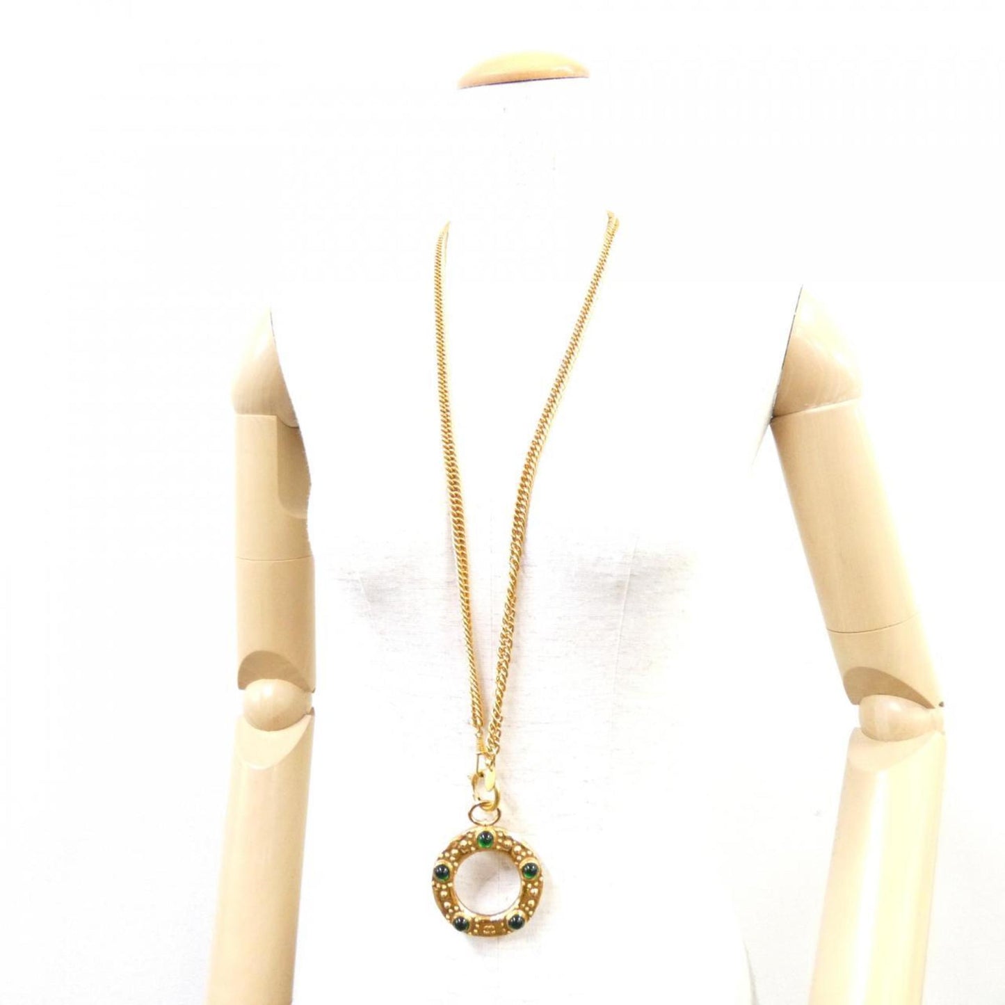 Chanel Gripoix, Gold, Gold Plated, necklace