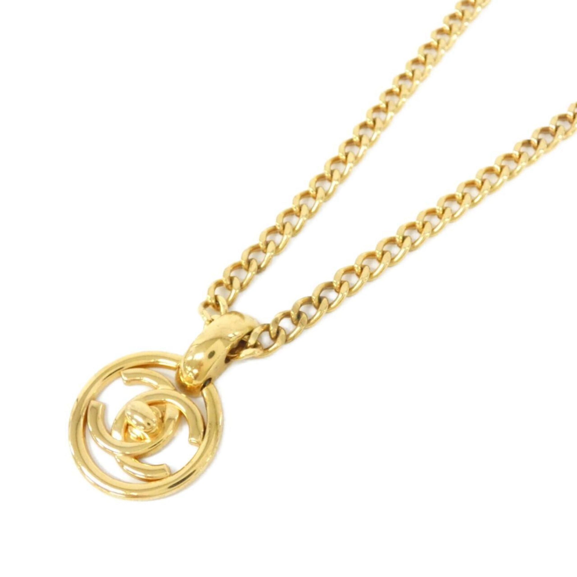 Chanel Coco Mark, Gold, Gold Plated, necklace