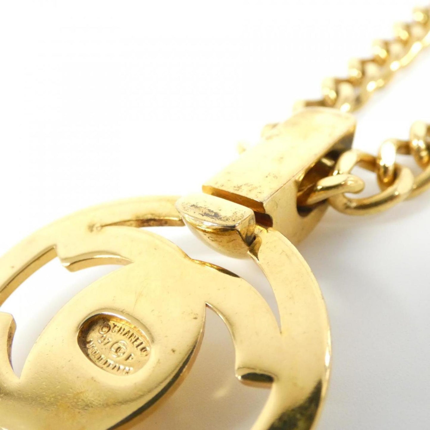 Chanel Coco Mark, Gold, Gold Plated, necklace