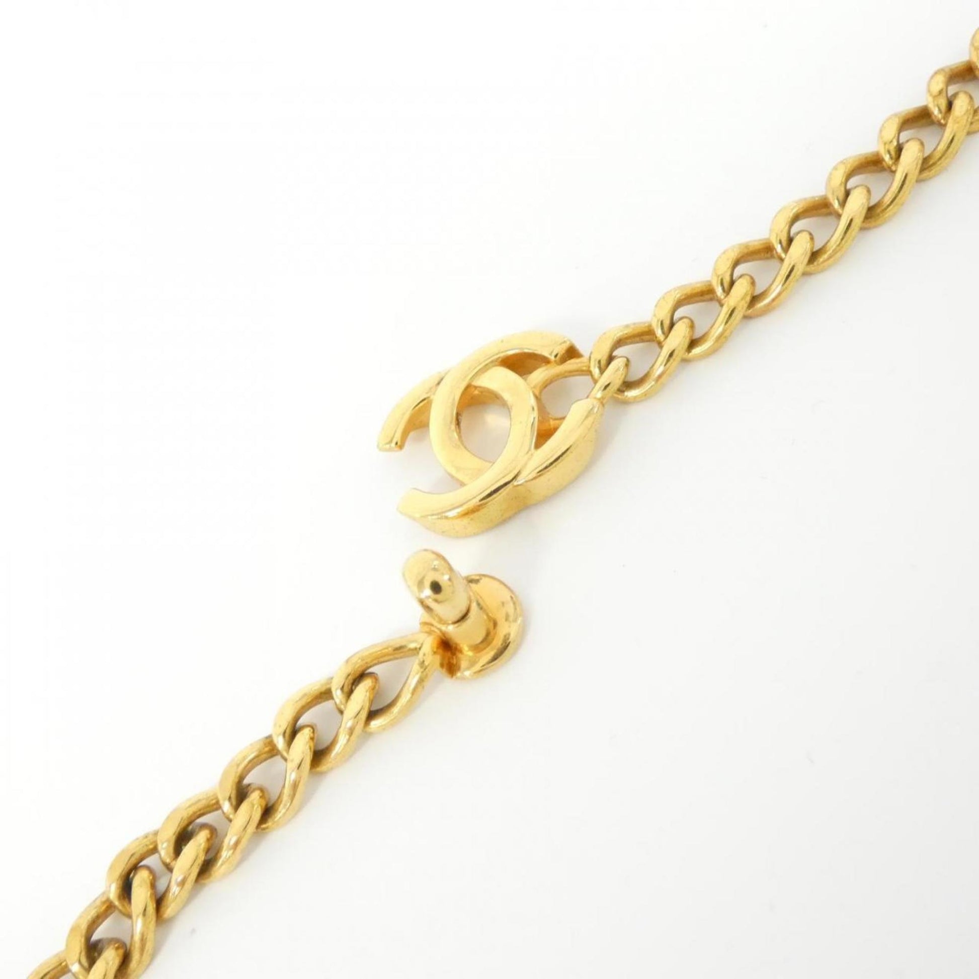 Chanel Coco Mark, Gold, Gold Plated, necklace