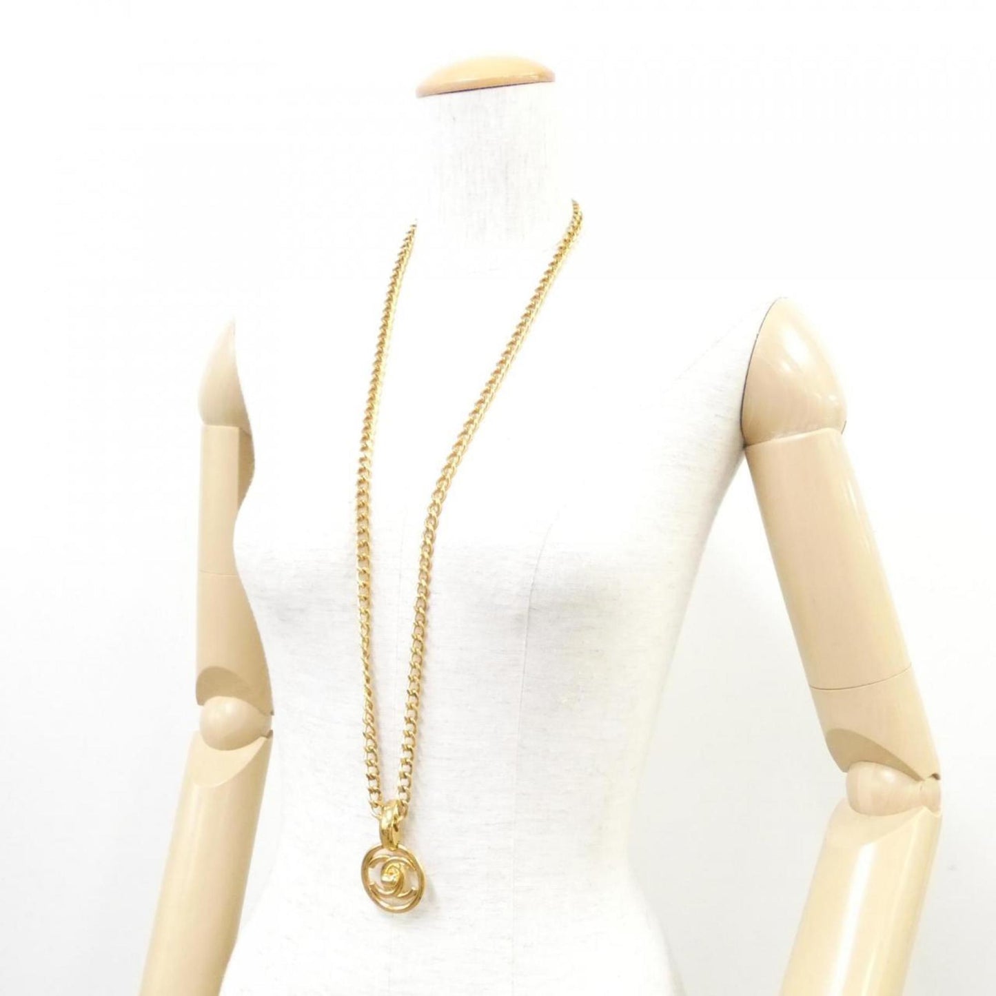 Chanel Coco Mark, Gold, Gold Plated, necklace