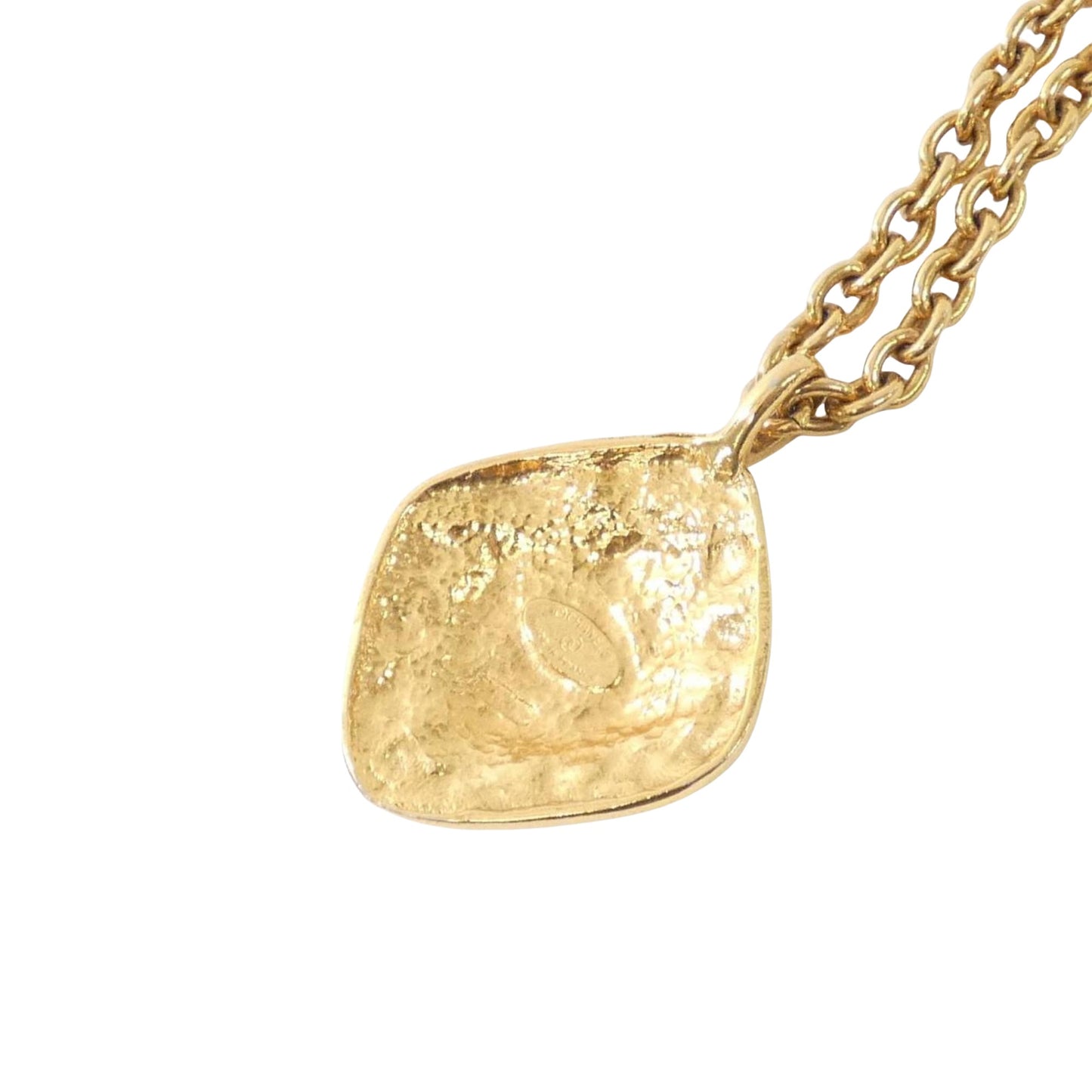 Chanel Logo CC, Gold, Gold Plated, necklace