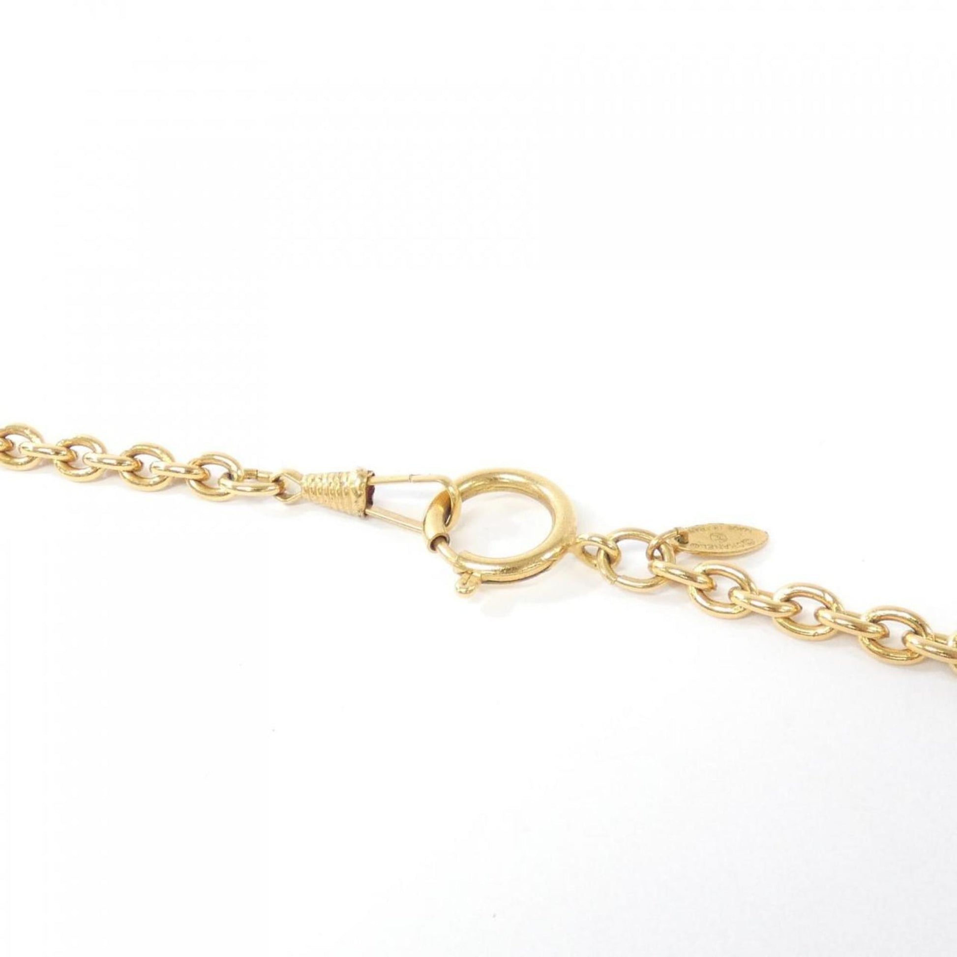 Chanel Logo CC, Gold, Gold Plated, necklace