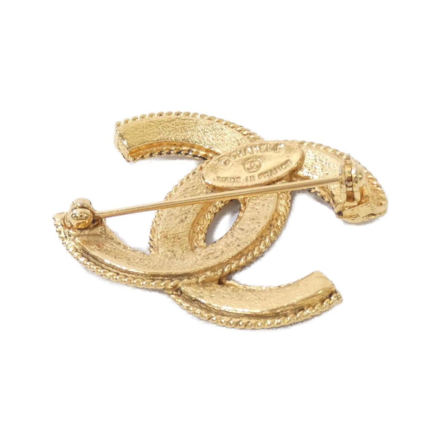 Chanel Coco Mark, Gold, Gold Plated, brooch