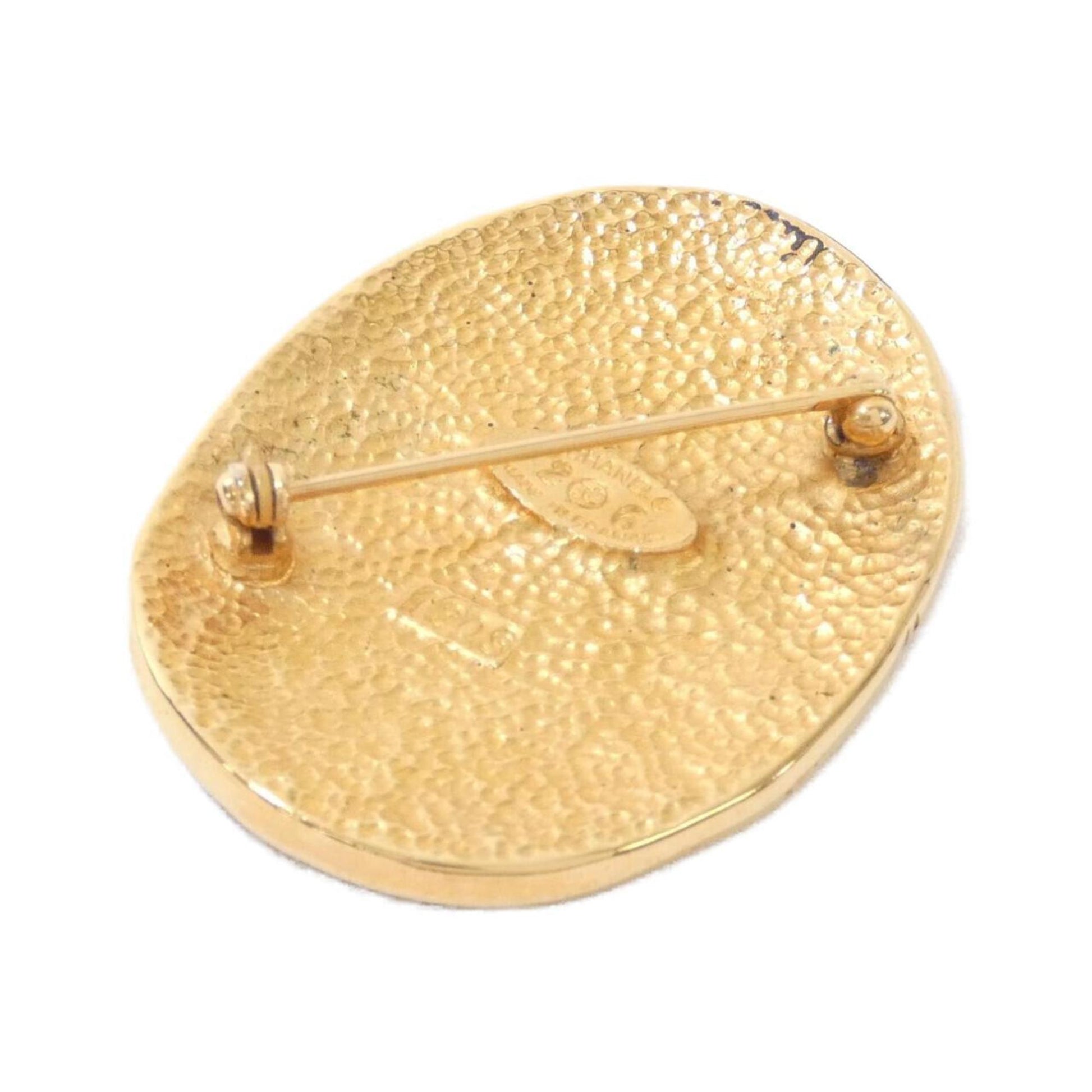 Chanel Coco Mark, Gold, Gold Plated, brooch