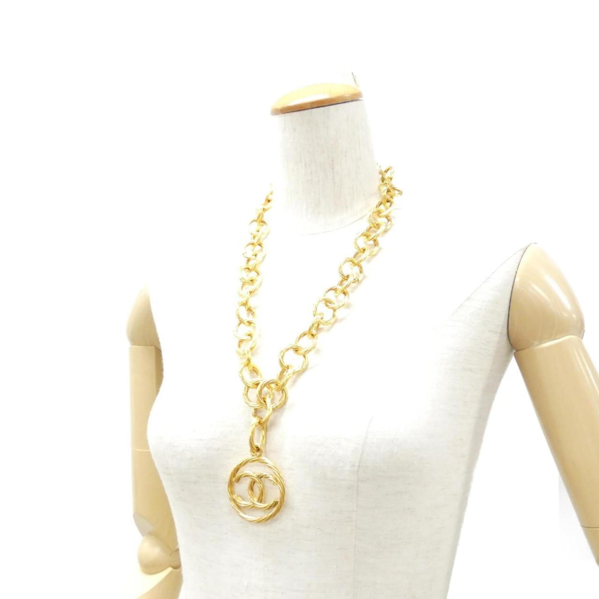 Chanel Coco Mark, Gold, Gold Plated, necklace