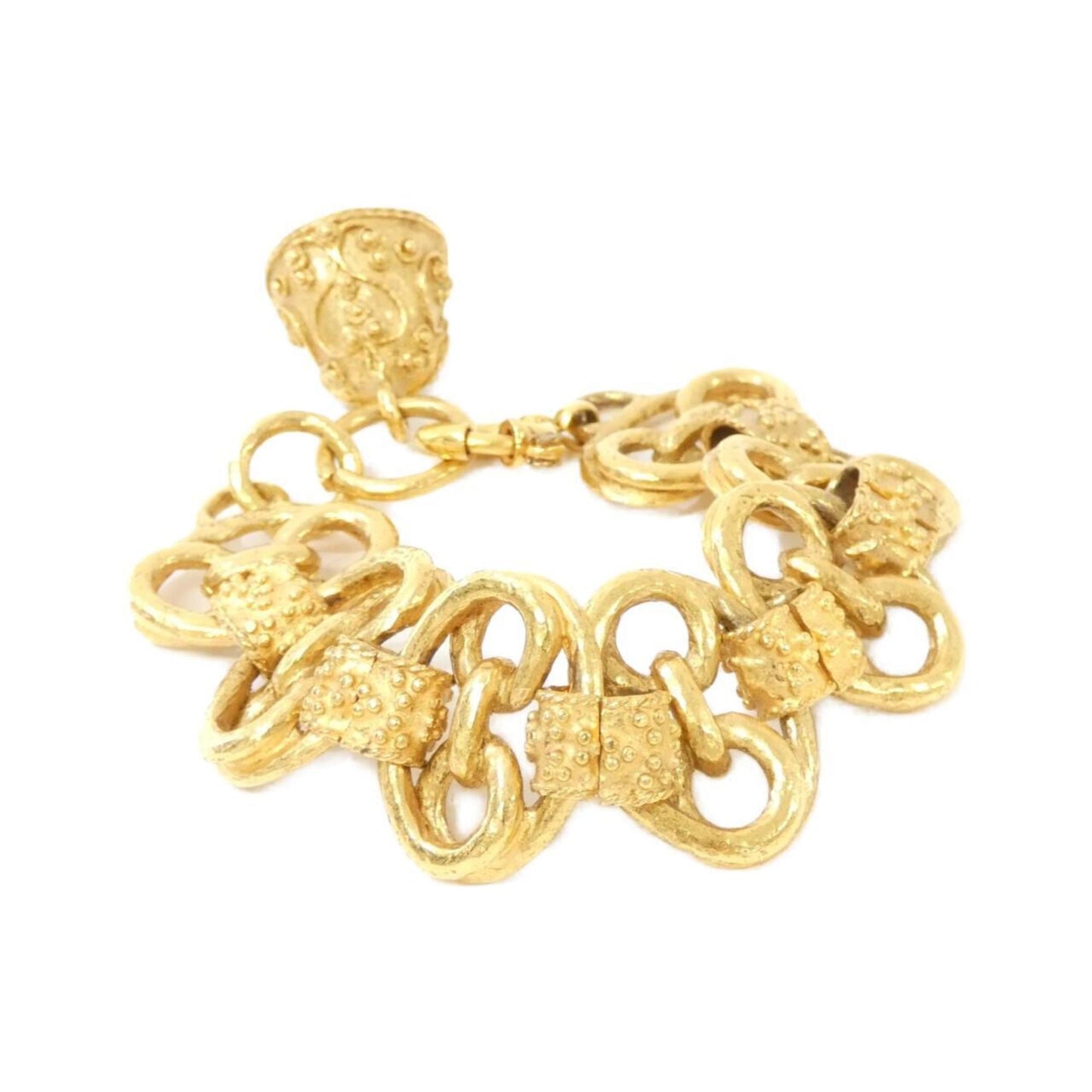 Chanel, Gold, Gold Plated, bracelet