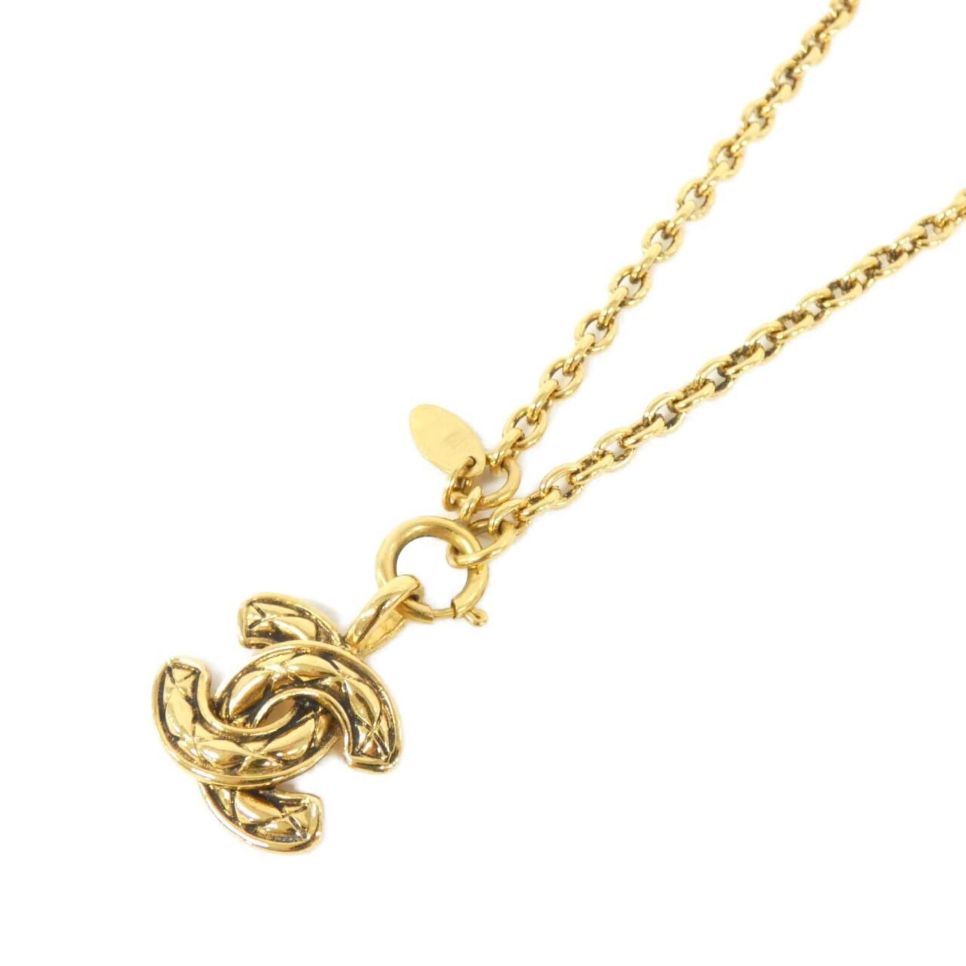 Chanel Coco Mark, Gold, Gold Plated, necklace