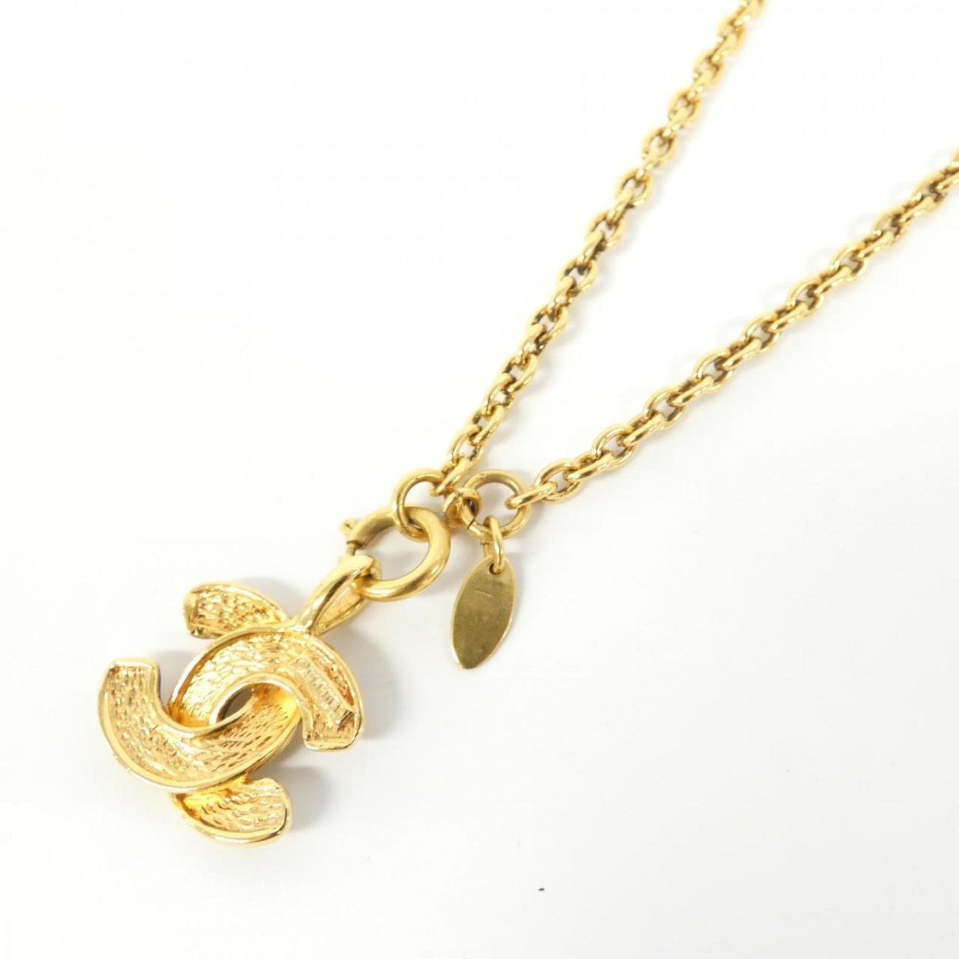 Chanel Coco Mark, Gold, Gold Plated, necklace