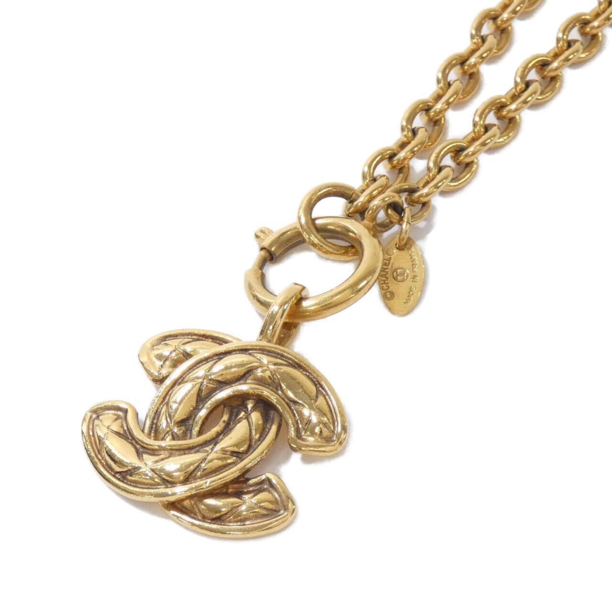 Chanel Coco Mark, Gold, Gold Plated, necklace