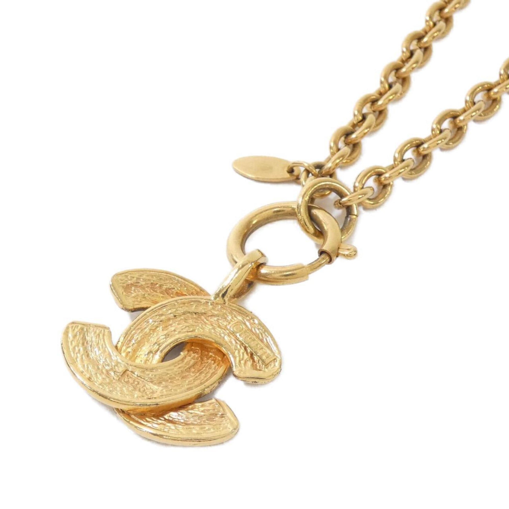 Chanel Coco Mark, Gold, Gold Plated, necklace