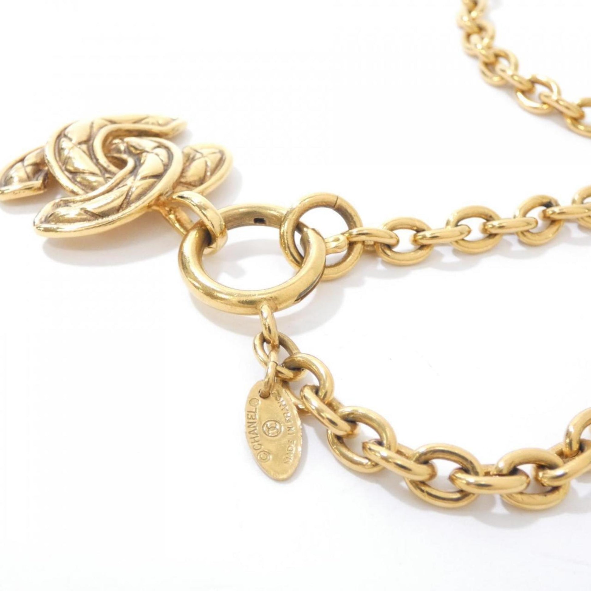 Chanel Coco Mark, Gold, Gold Plated, necklace