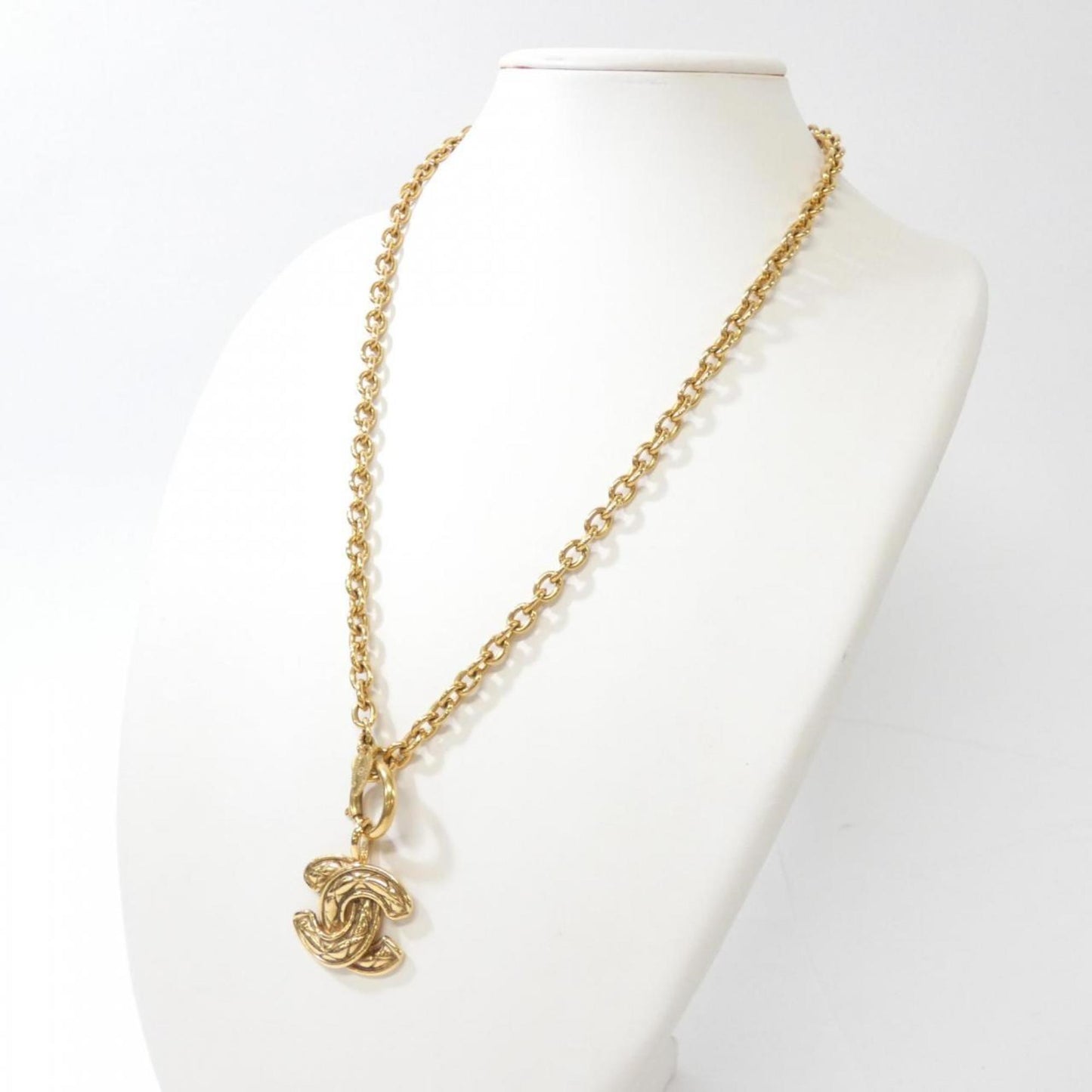 Chanel Coco Mark, Gold, Gold Plated, necklace