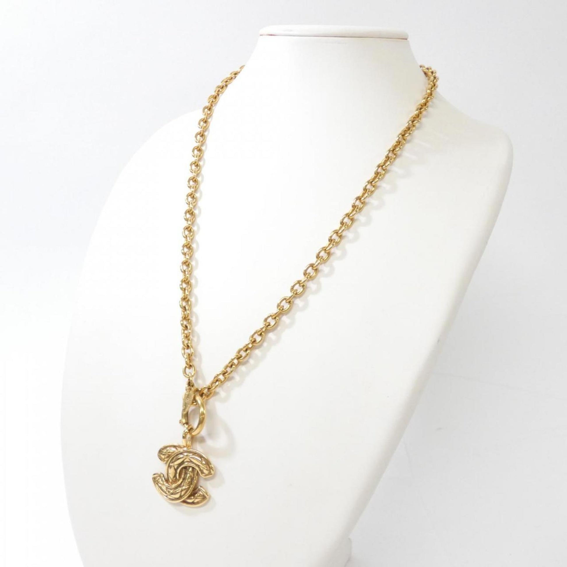 Chanel Coco Mark, Gold, Gold Plated, necklace