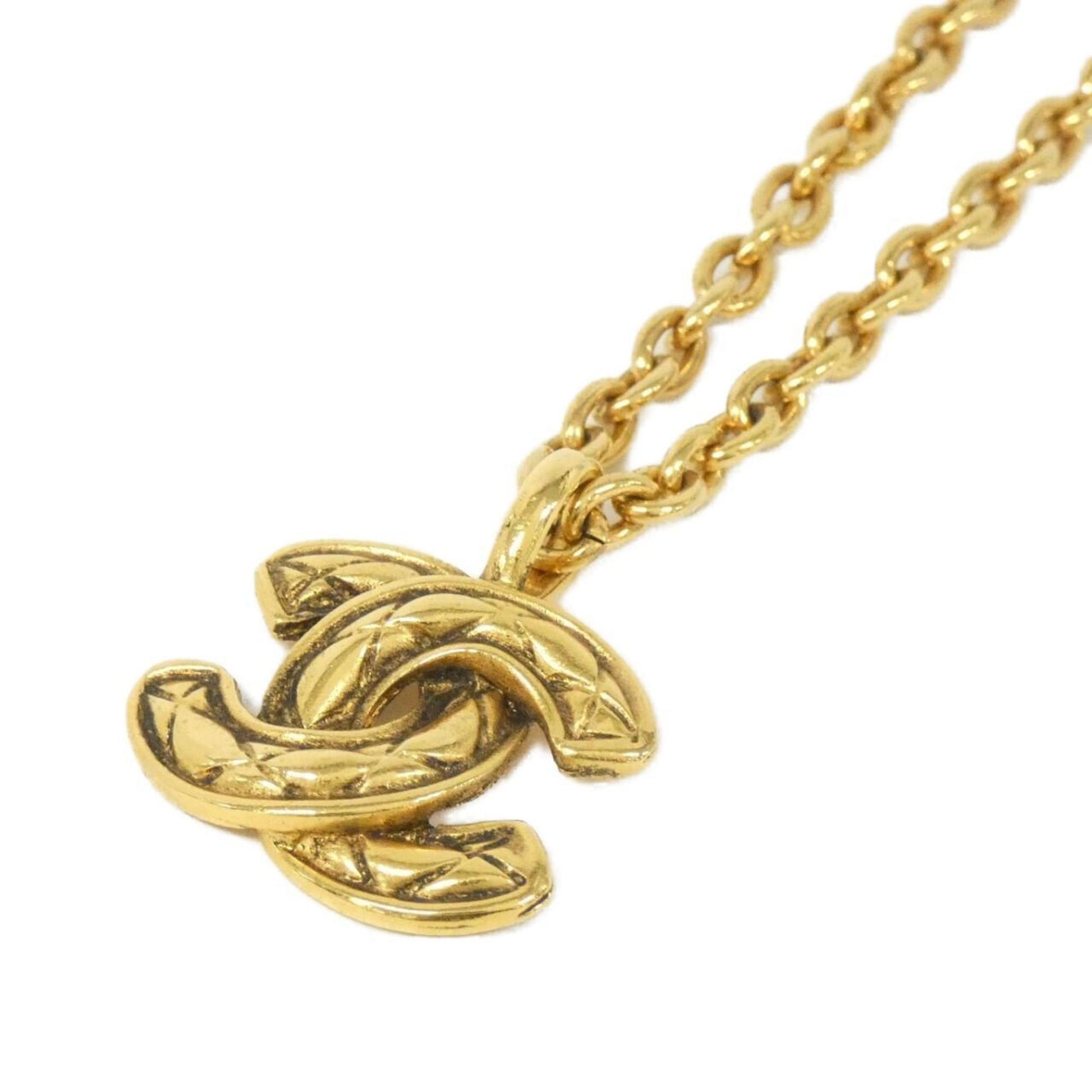 Chanel Coco Mark, Gold, Gold Plated, necklace