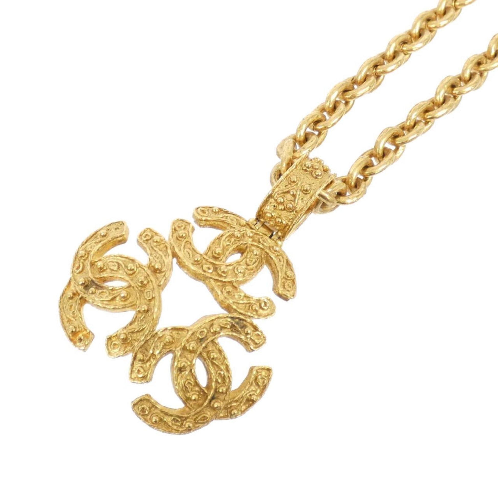 Chanel Coco Mark, Gold, Gold Plated, necklace