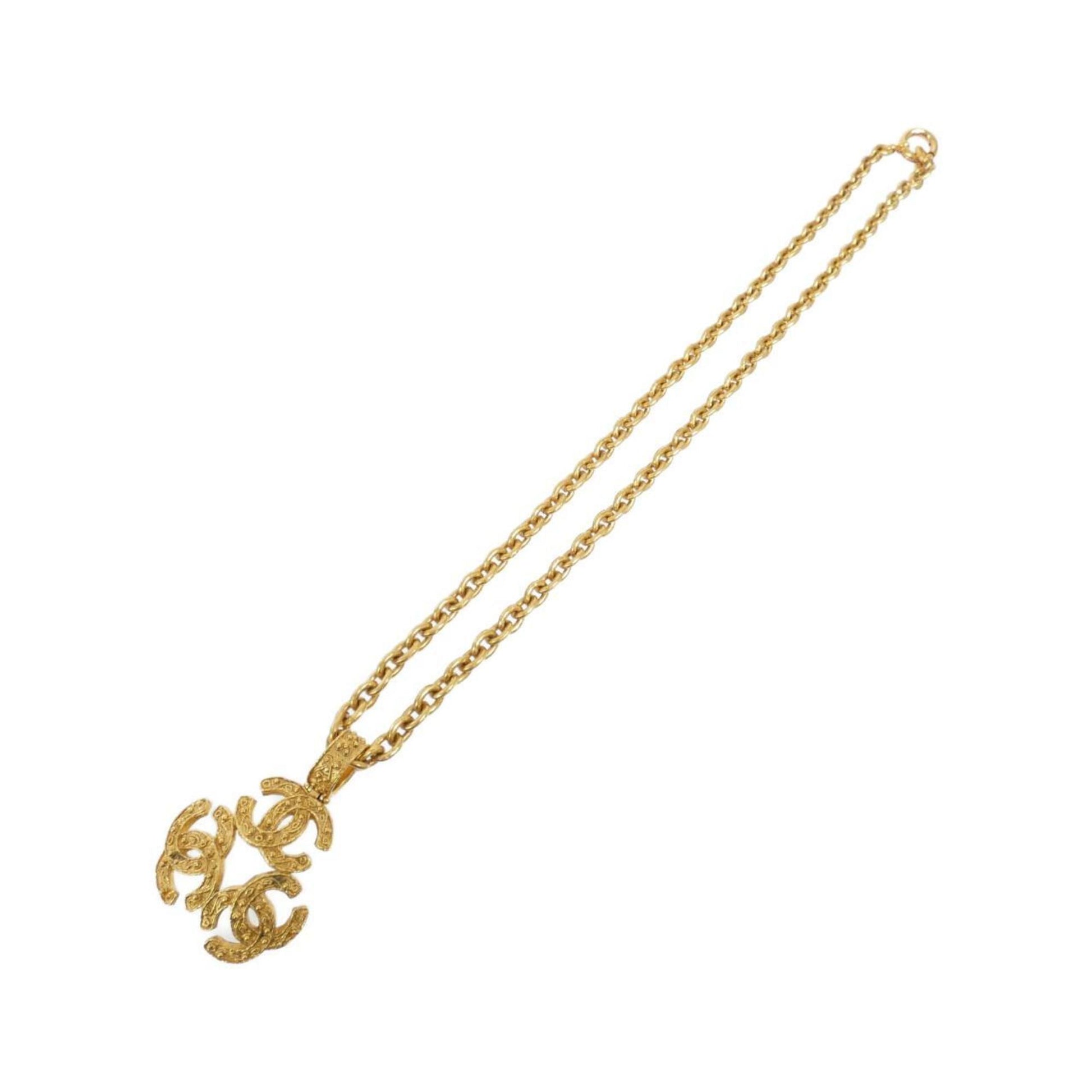 Chanel Coco Mark, Gold, Gold Plated, necklace