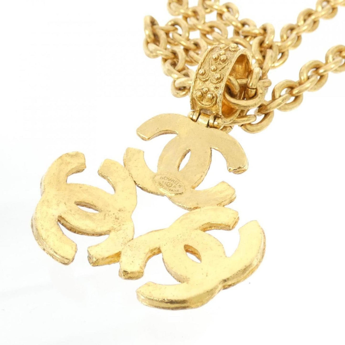 Chanel Coco Mark, Gold, Gold Plated, necklace