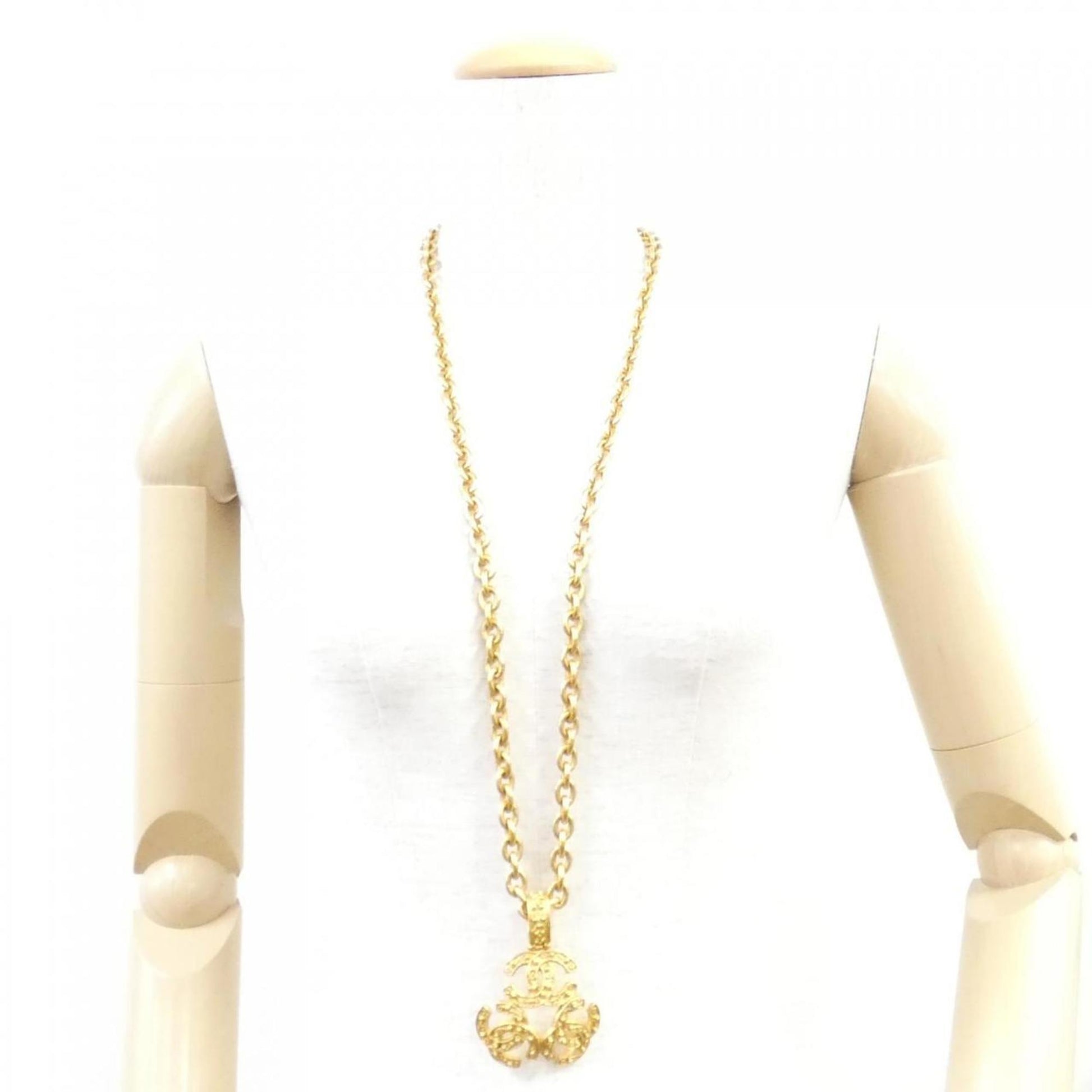 Chanel Coco Mark, Gold, Gold Plated, necklace