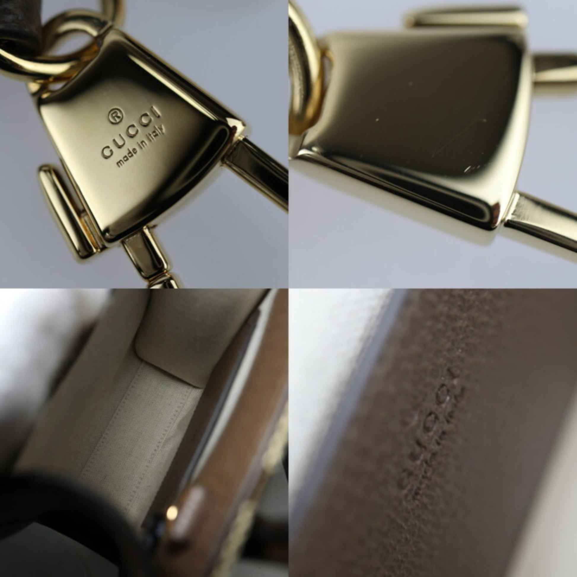 Gucci GG Jumbo, Beige, Canvas, handbag