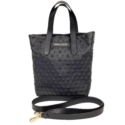 Jimmy Choo Sofia, Black, Leather, shoulder