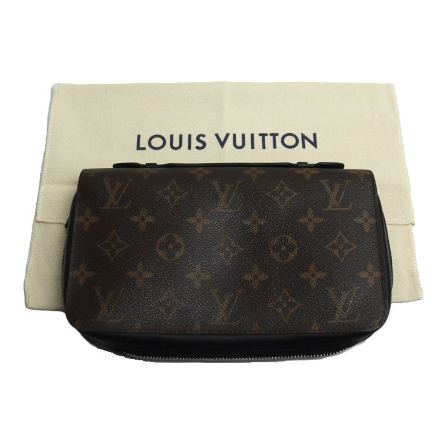 Louis Vuitton Zippy XL, Brown, Canvas, wallet