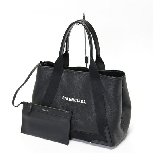 Balenciaga Cabas, Black, Leather, tote