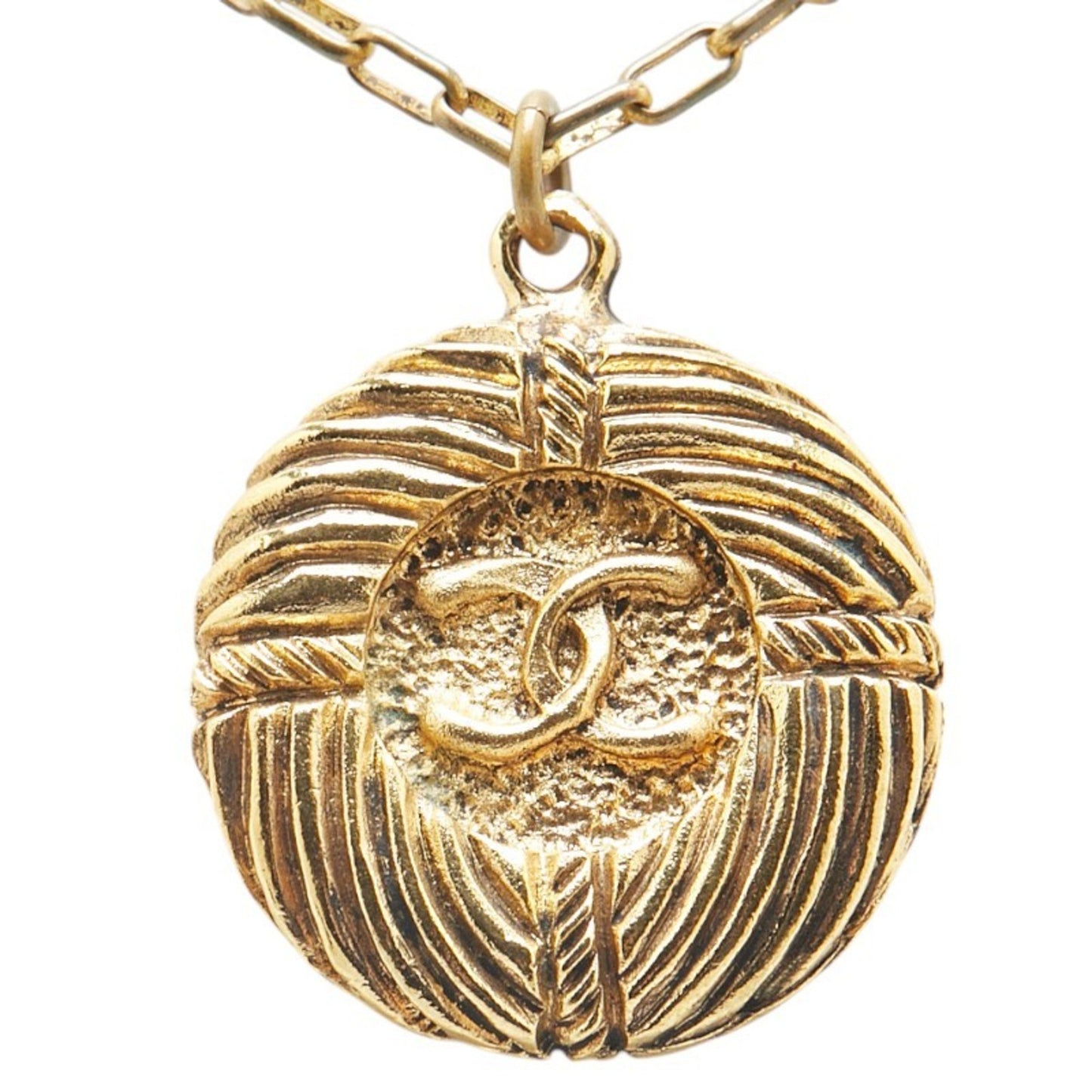 Chanel Coco Mark, Gold, Gold Plated, necklace