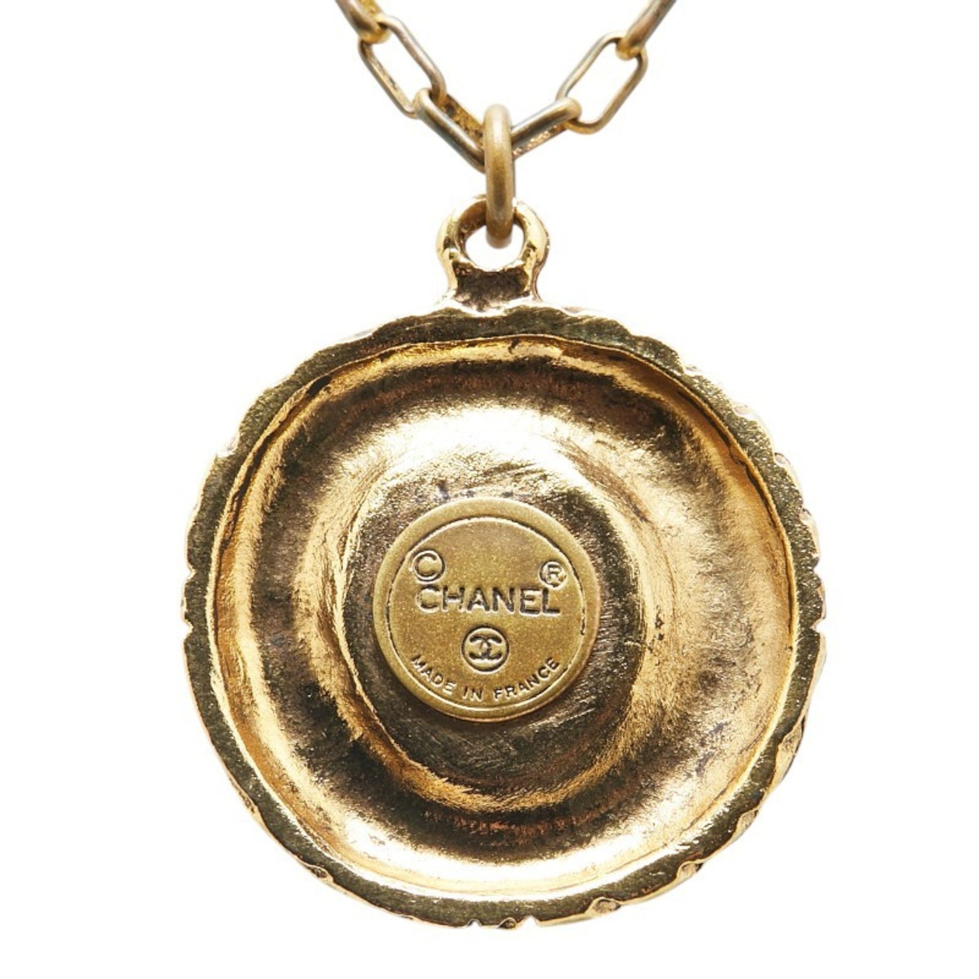 Chanel Coco Mark, Gold, Gold Plated, necklace