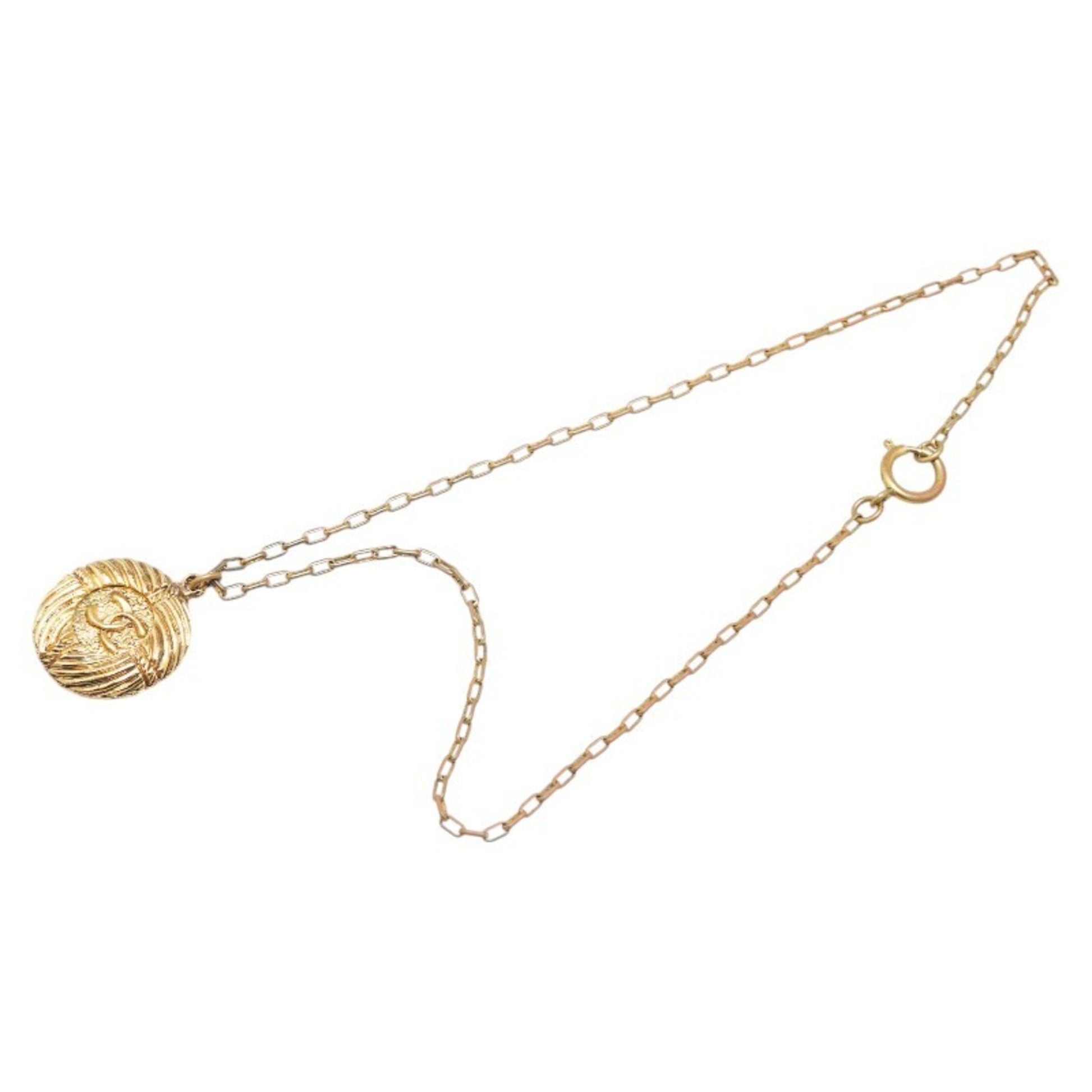 Chanel Coco Mark, Gold, Gold Plated, necklace