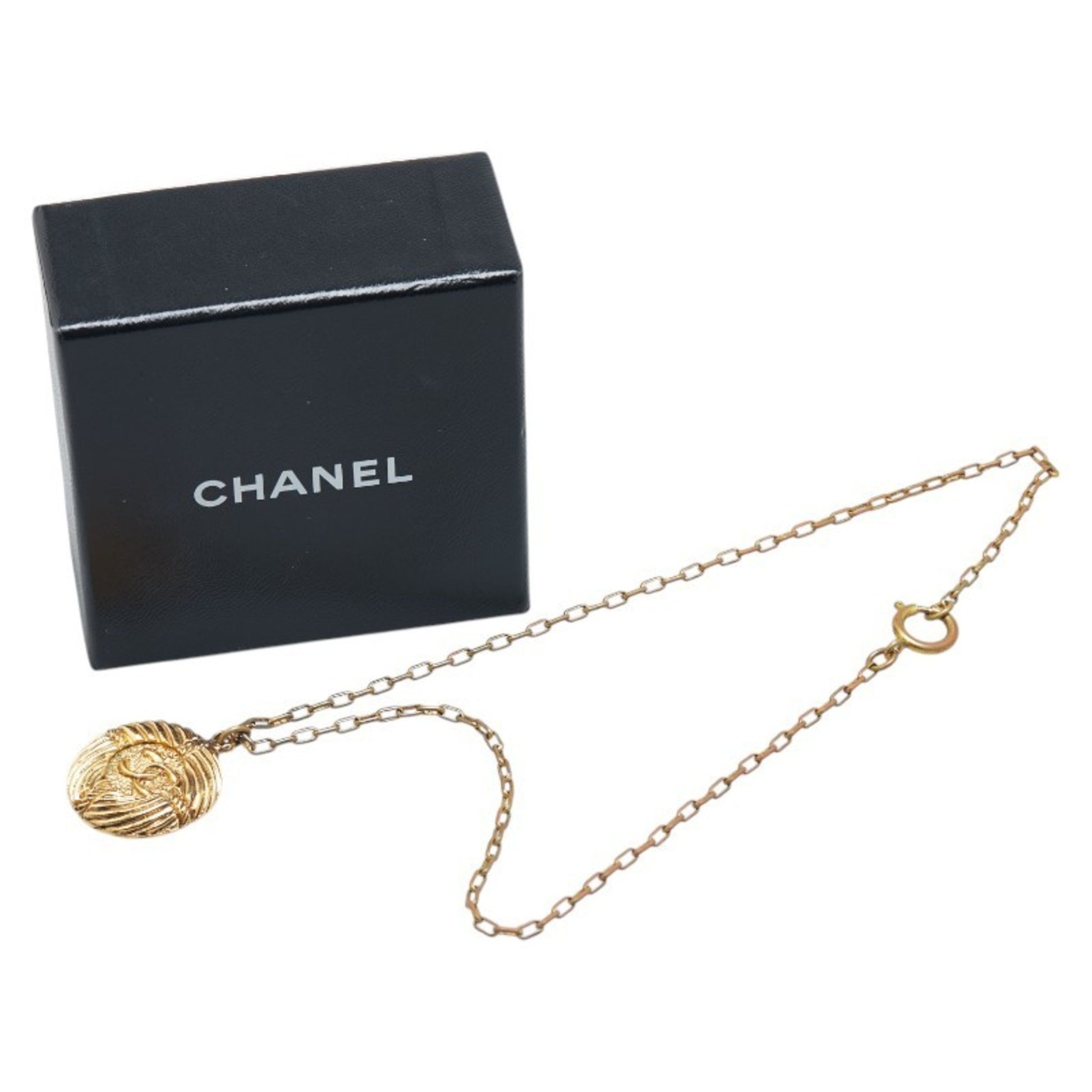 Chanel Coco Mark, Gold, Gold Plated, necklace