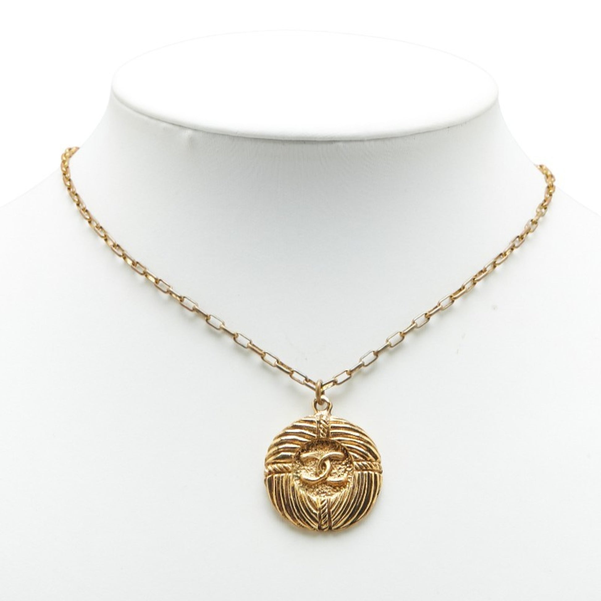 Chanel Coco Mark, Gold, Gold Plated, necklace