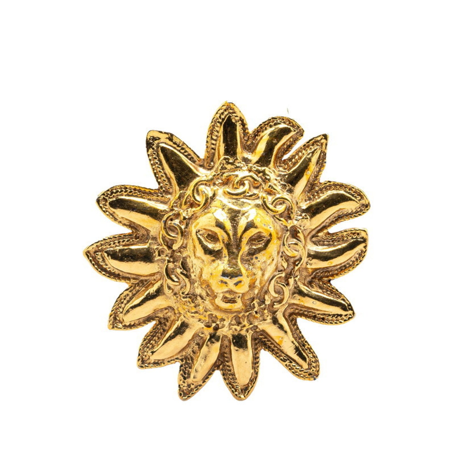 Chanel, Gold, Gold Plated, brooch