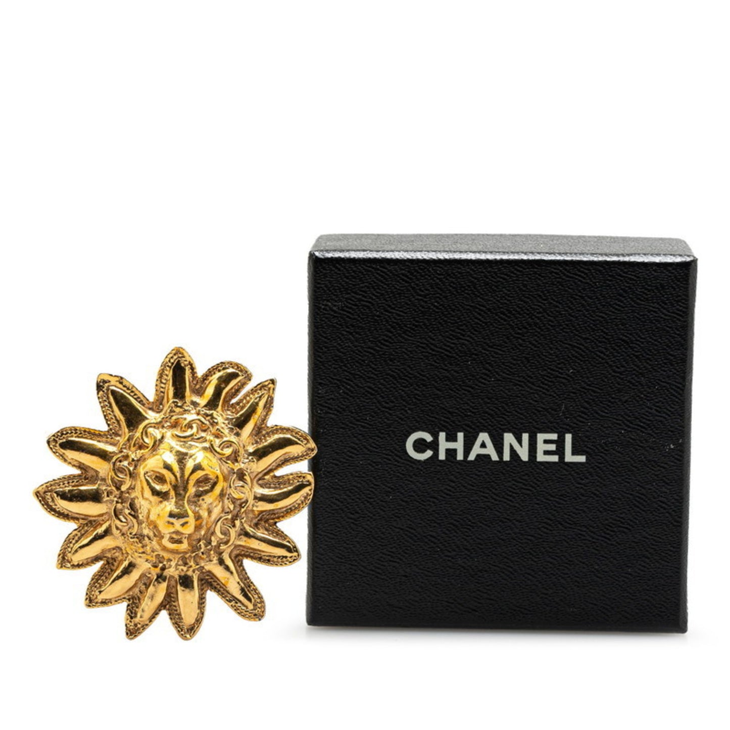 Chanel, Gold, Gold Plated, brooch