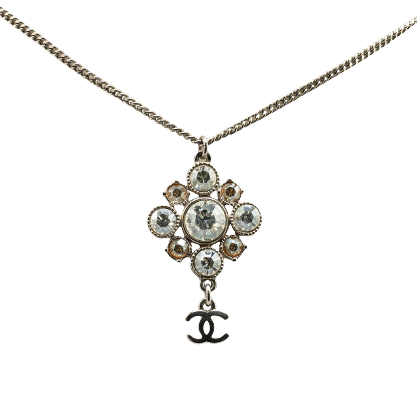 Chanel, Silver, Metal, necklace