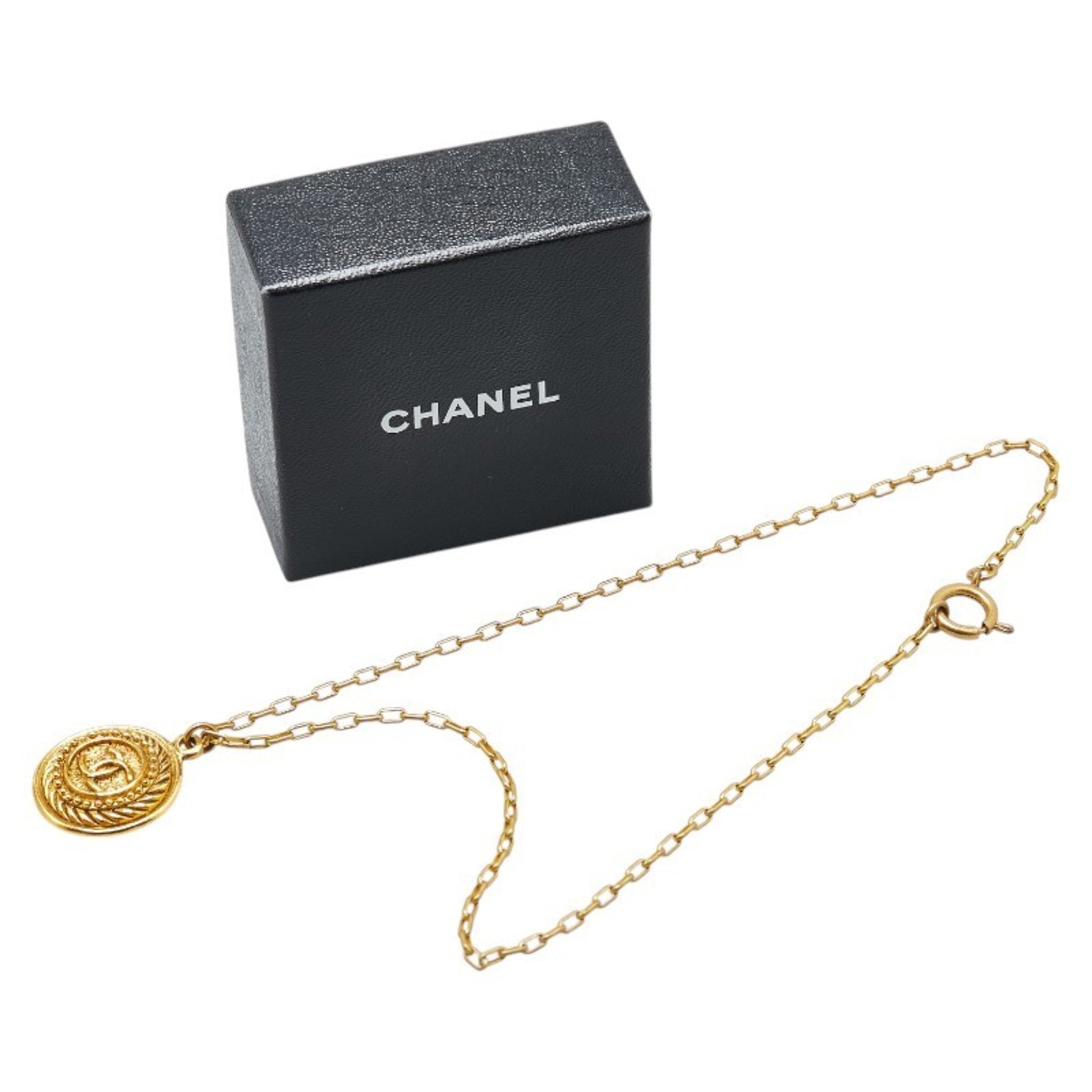 Chanel Coco Mark, Gold, Gold Plated, necklace