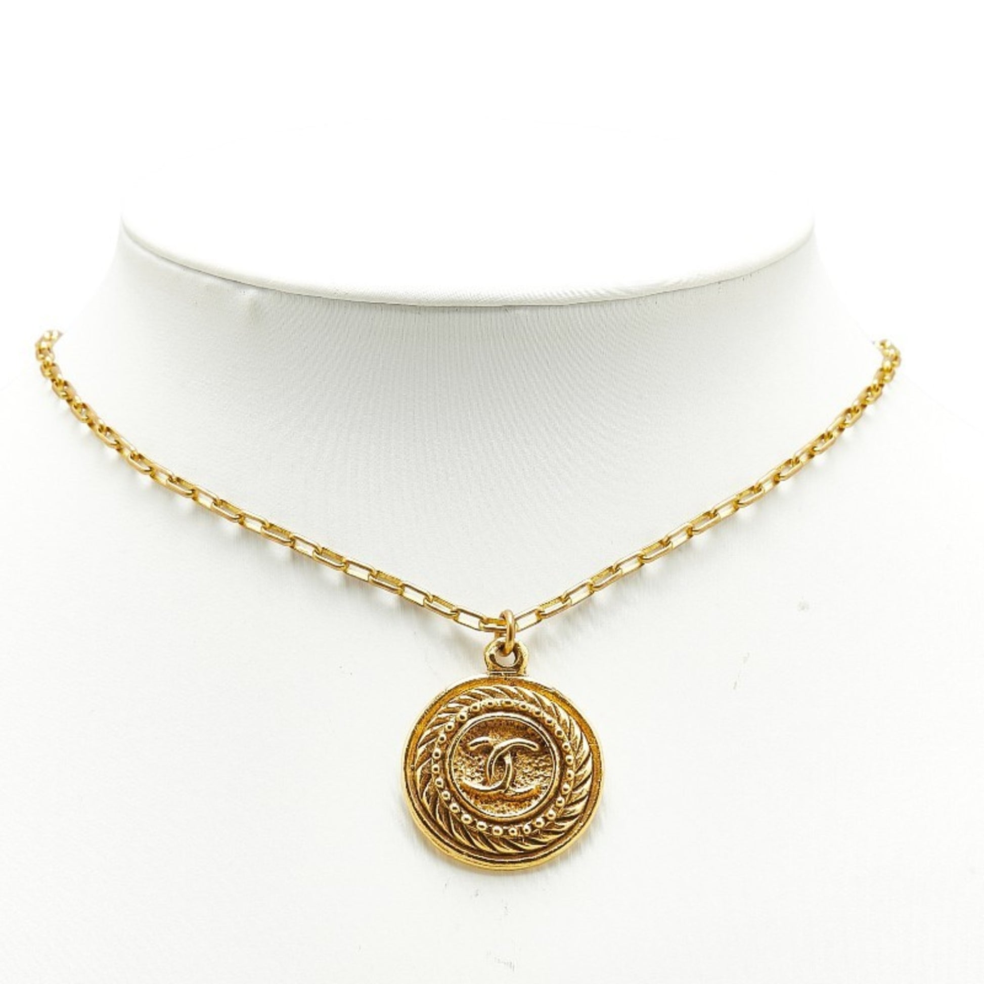 Chanel Coco Mark, Gold, Gold Plated, necklace