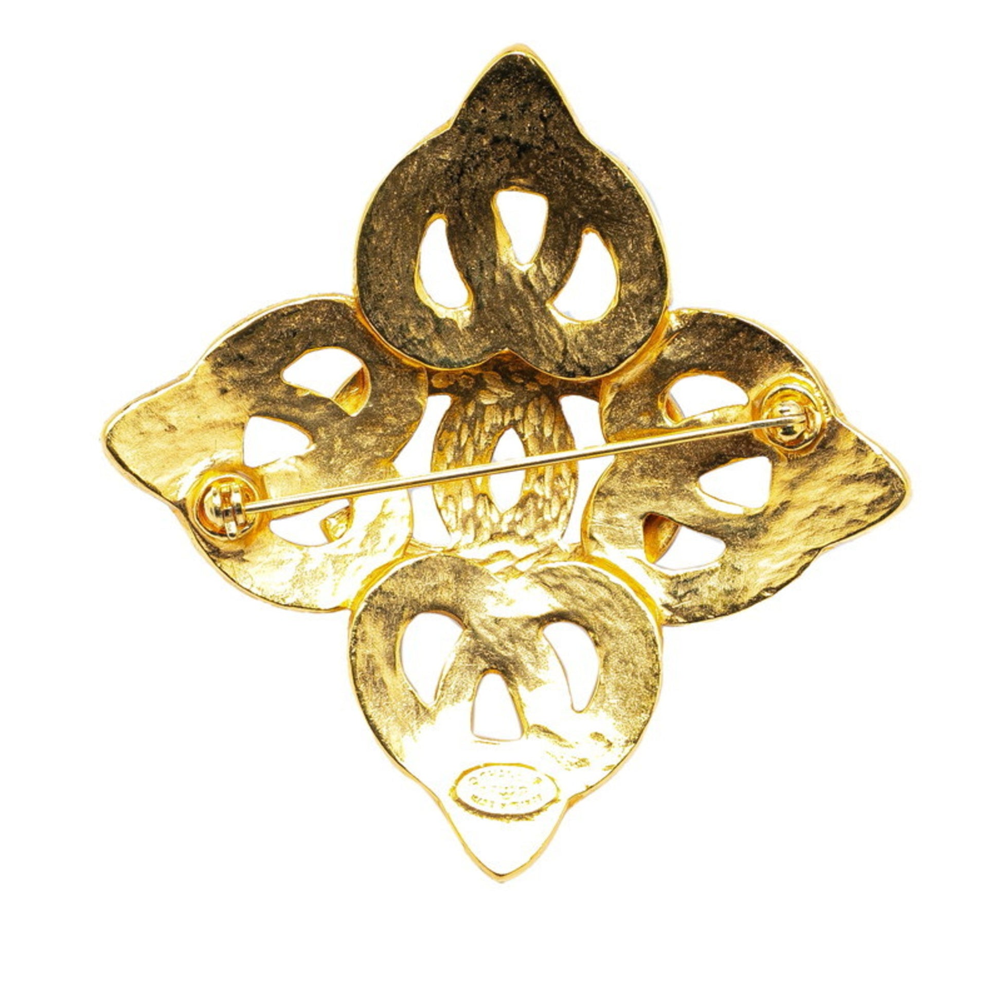 Chanel Coco Mark, Gold, Gold Plated, brooch