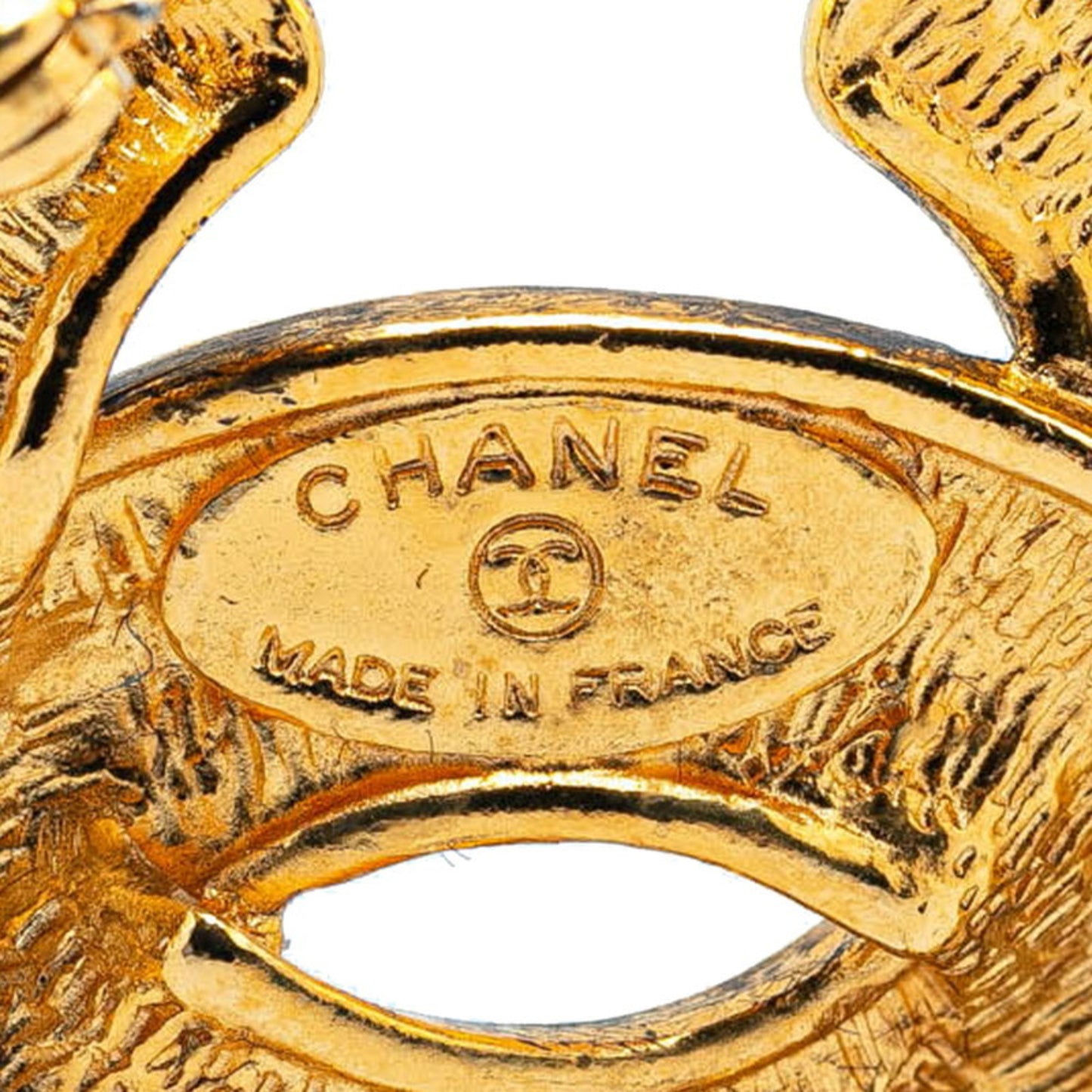 Chanel Coco Mark, Gold, Gold Plated, brooch