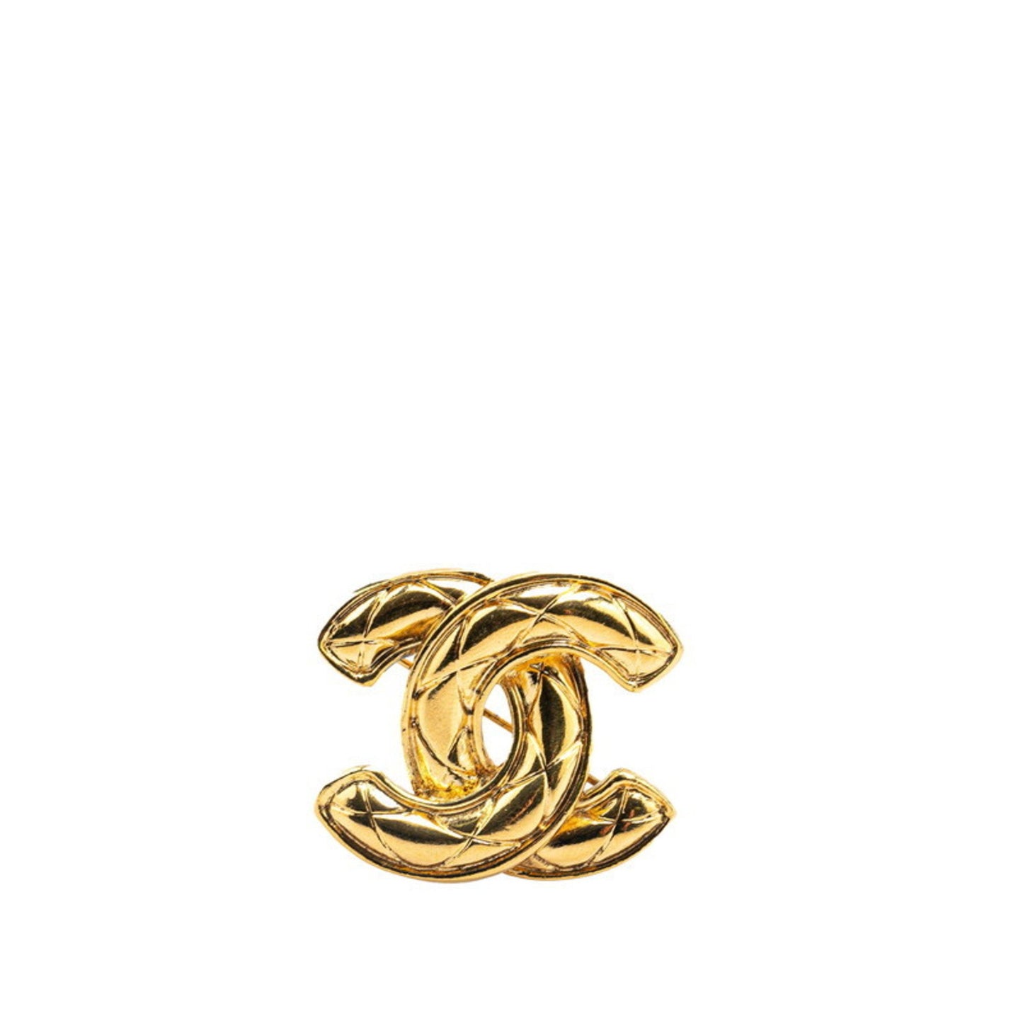 Chanel Coco Mark, Gold, Gold Plated, brooch