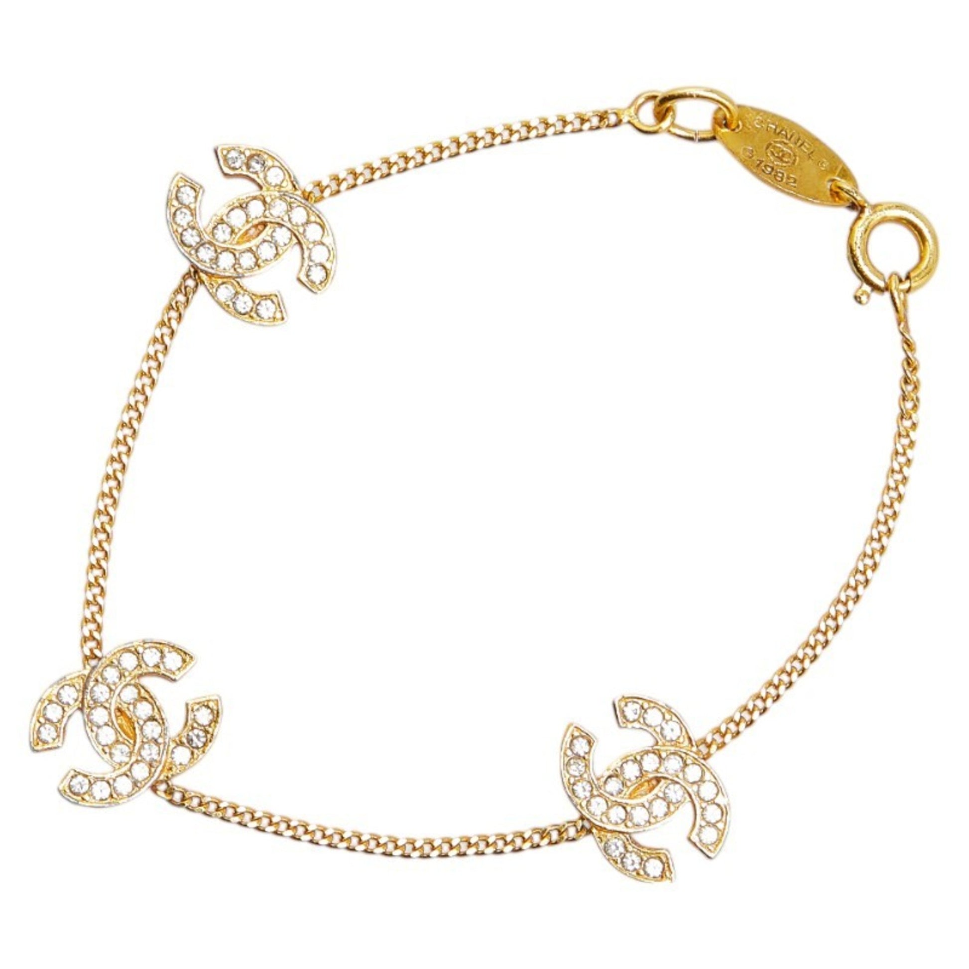 Chanel Coco Mark, Gold, Gold Plated, bracelet