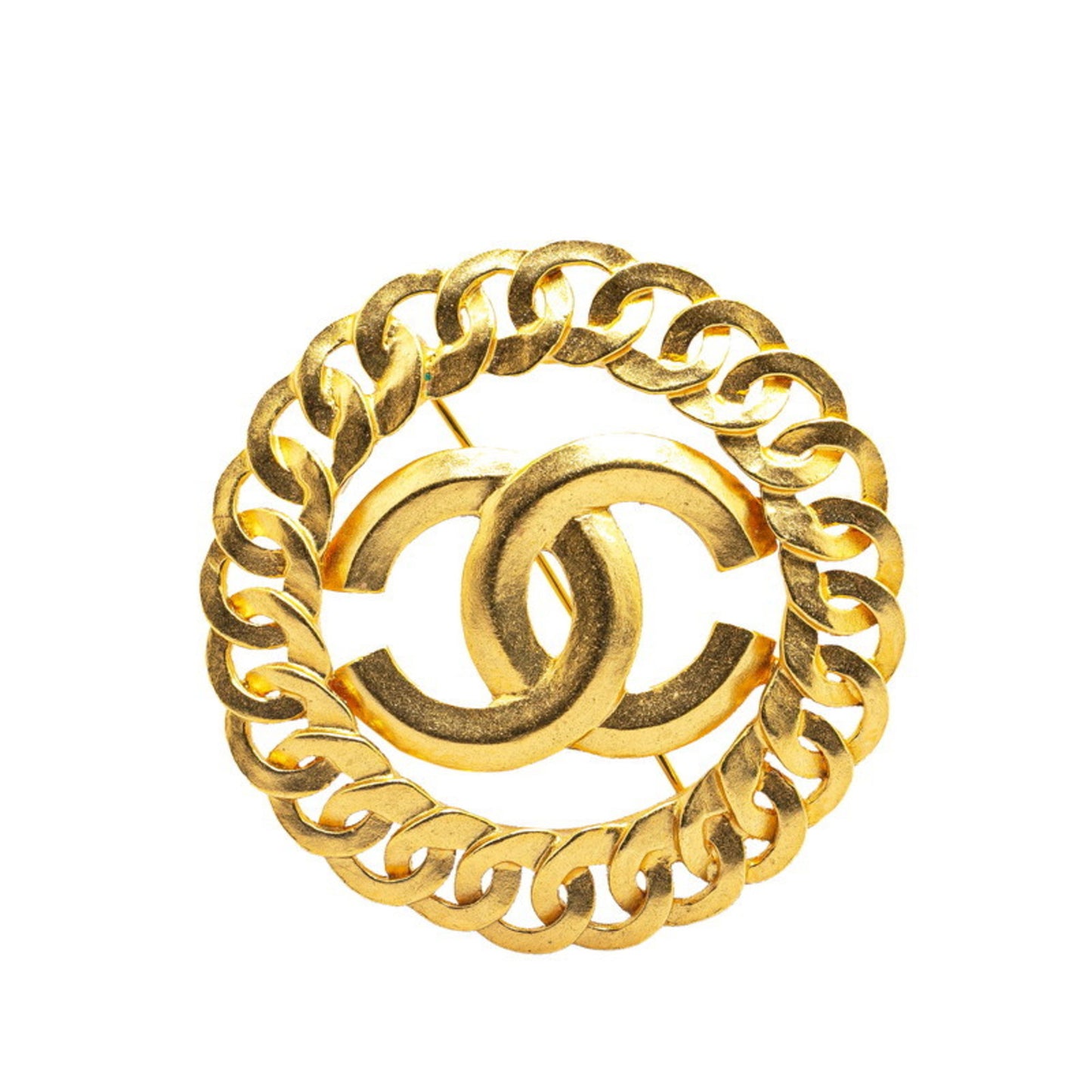 Chanel Coco Mark, Gold, Gold Plated, brooch