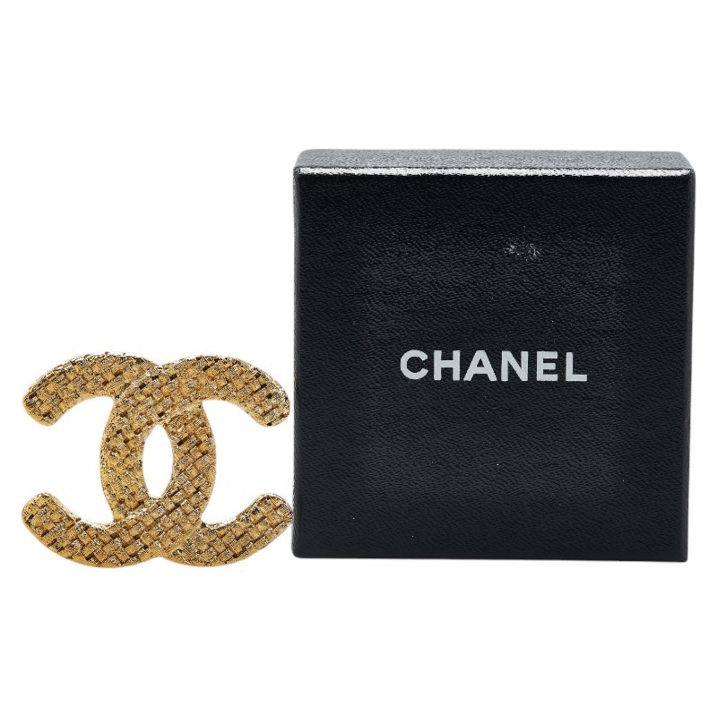 Chanel Coco Mark, Gold, Gold Plated, brooch