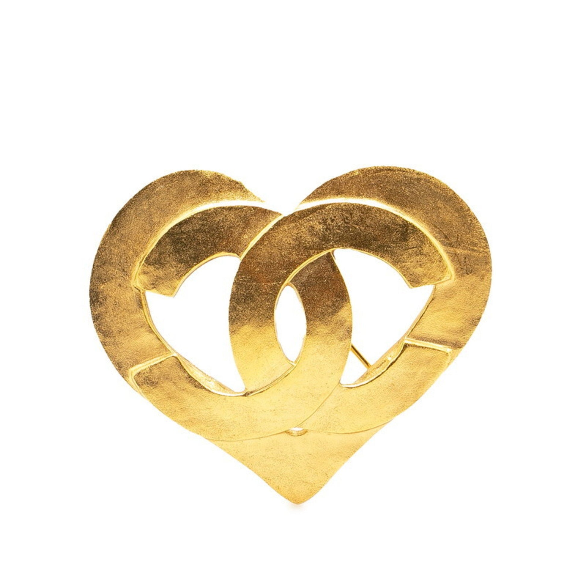 Chanel Coco Mark, Gold, Gold Plated, brooch