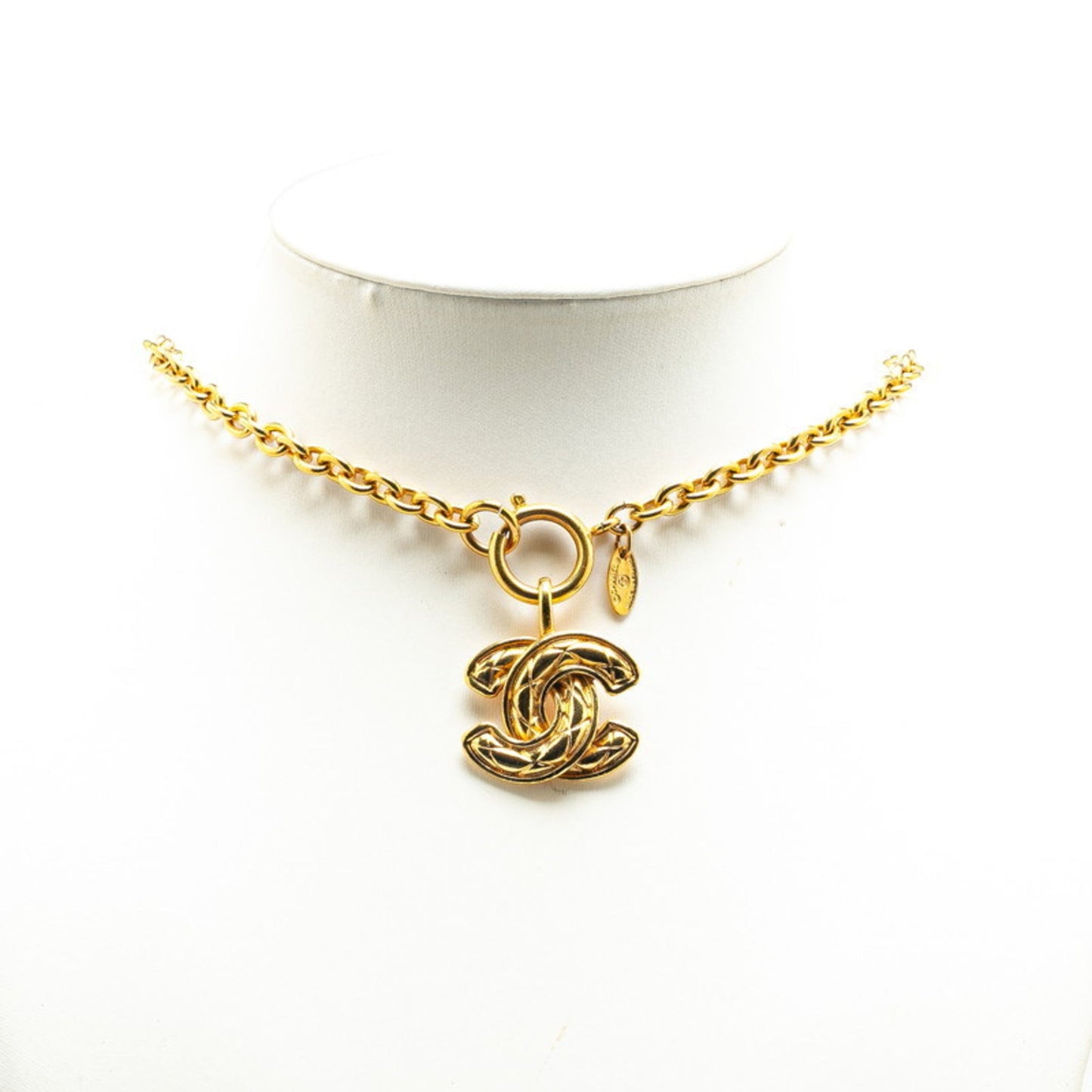 Chanel Coco Mark, Gold, Gold Plated, necklace