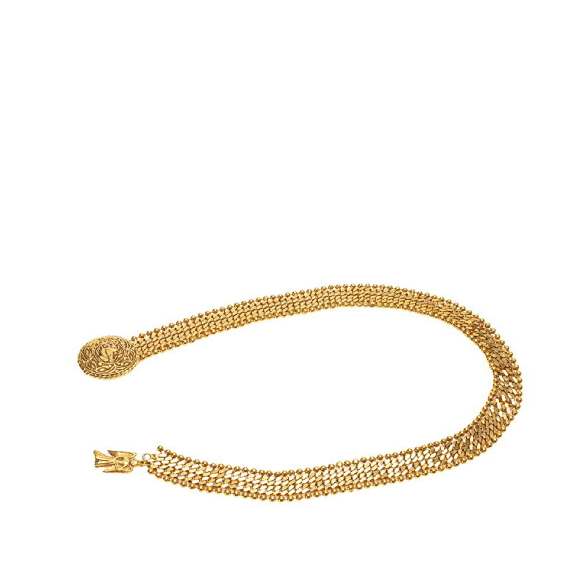 Chanel, Gold, Gold Plated, belt