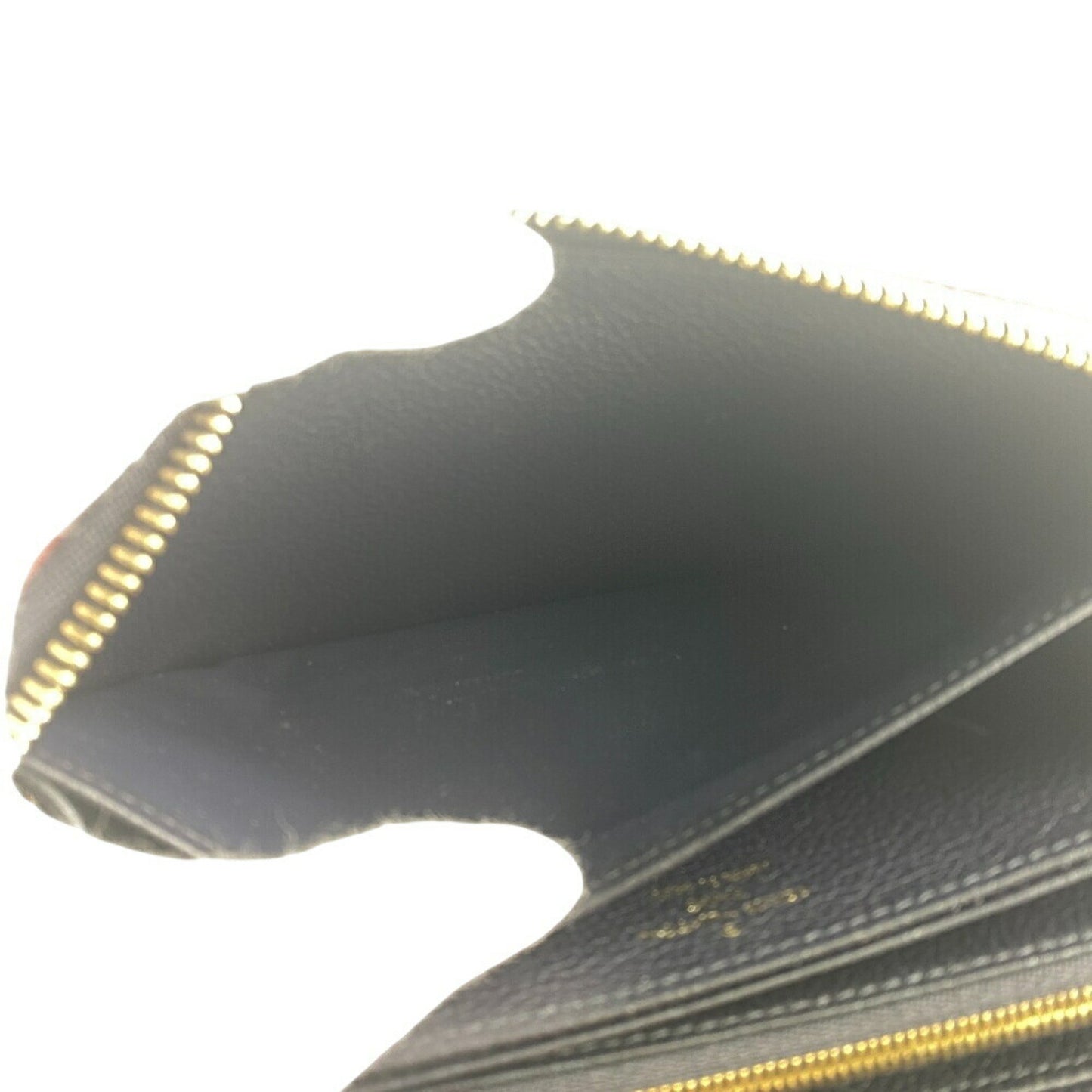 Louis Vuitton Zippy wallet, Navy, Leather, wallet