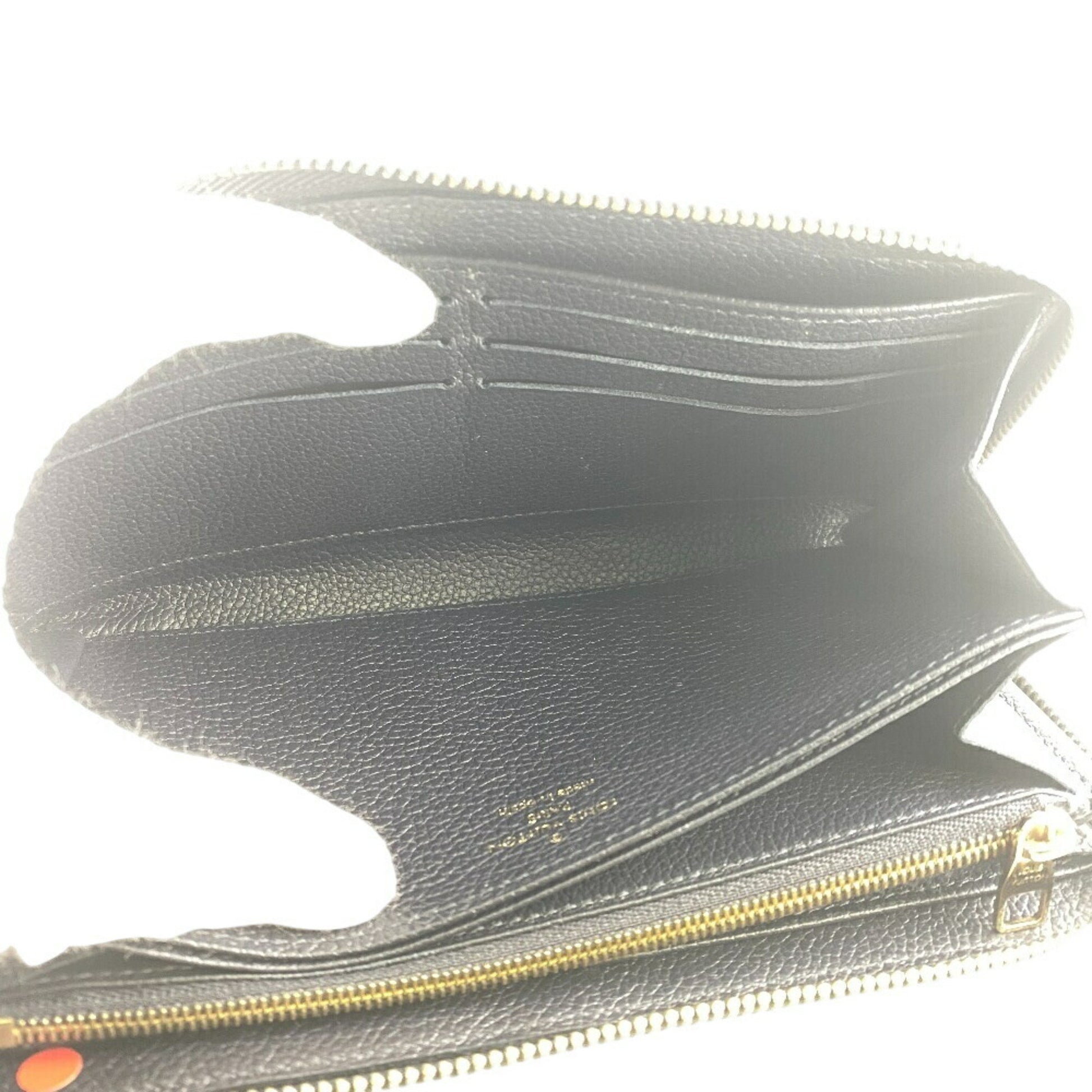 Louis Vuitton Zippy wallet, Navy, Leather, wallet